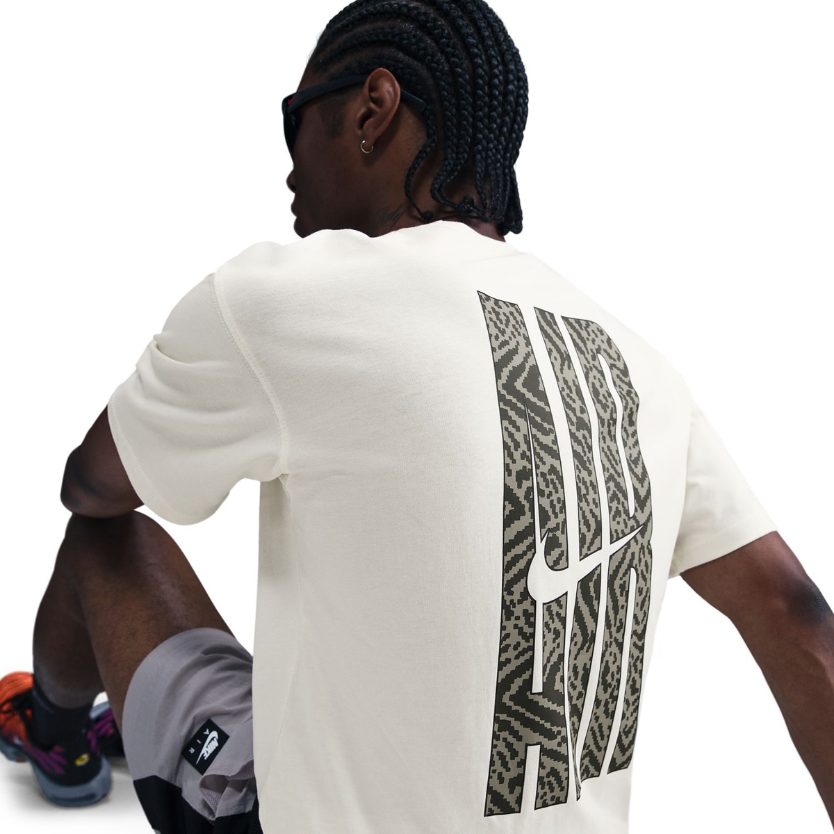 T-shirt de Homem Sportswear Tee M90 Air Branco-5
