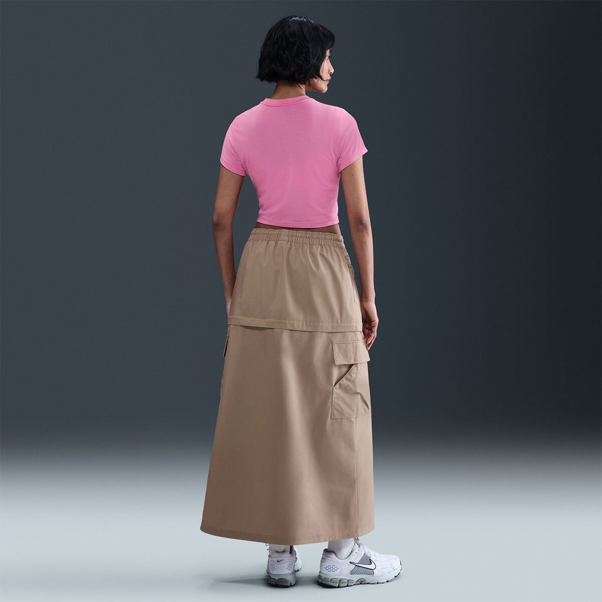 T-shirt de Mulher Sportswear Chill Knit Rosa-7