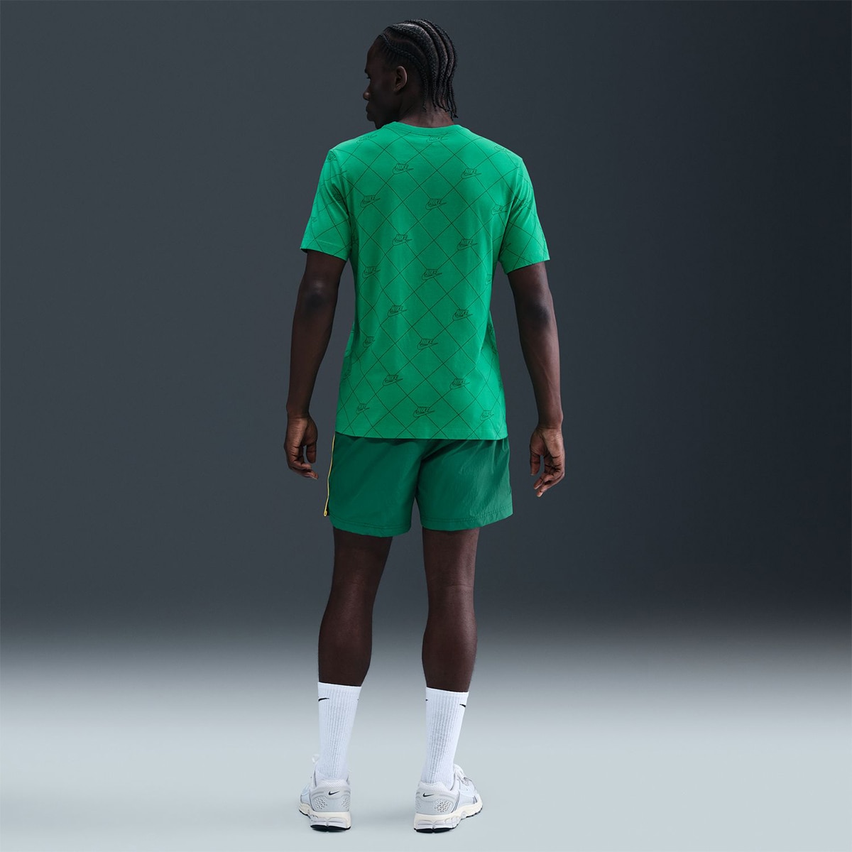 T-shirt de Homem Sportswear Tee Aop Ssnl Club Verde-8