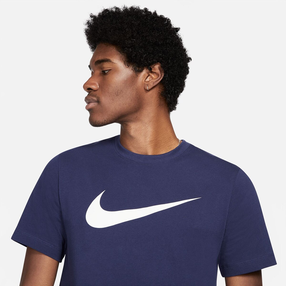 T-shirt de homem Sportswear Swoosh Nike Azul-marinho-3