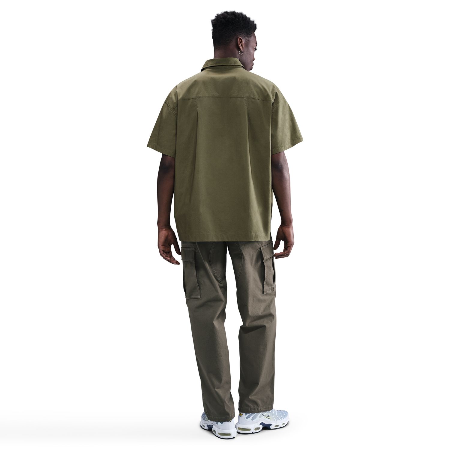 Camisa de Homem Club Verde Azeitona-2