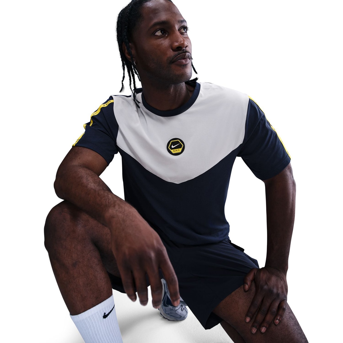 T-shirt de Homem Sportswear Cs Dri-FIT Tee Azul-marinho-1