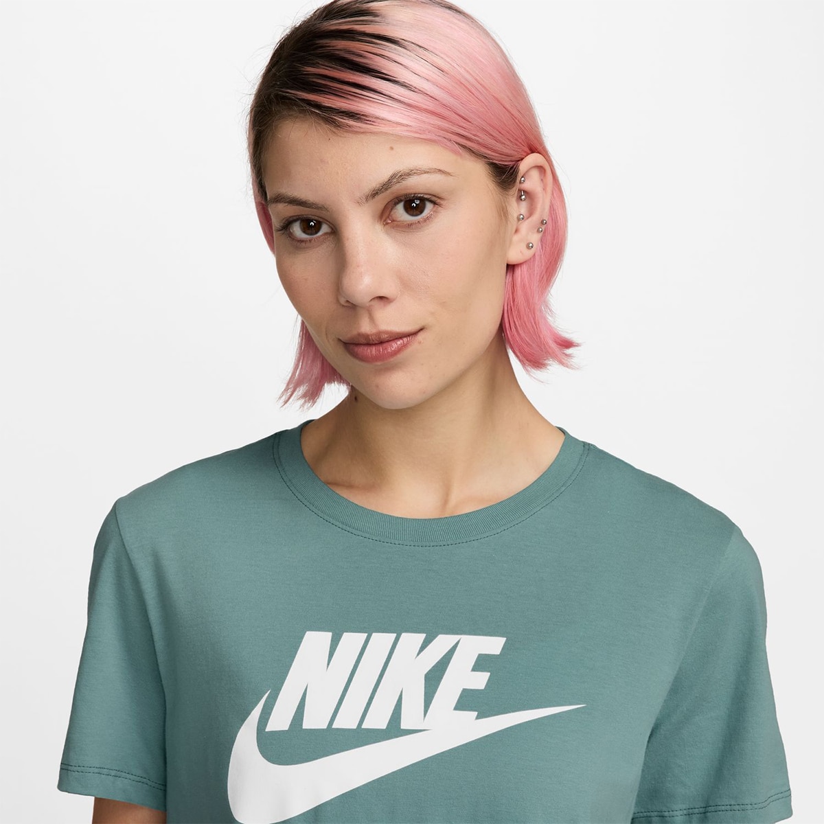 T-shirt Sportswear Essentials Azul-3