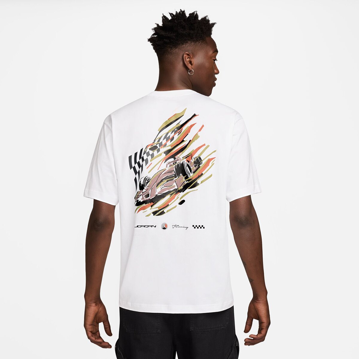 T-shirt de Homem Branco-2