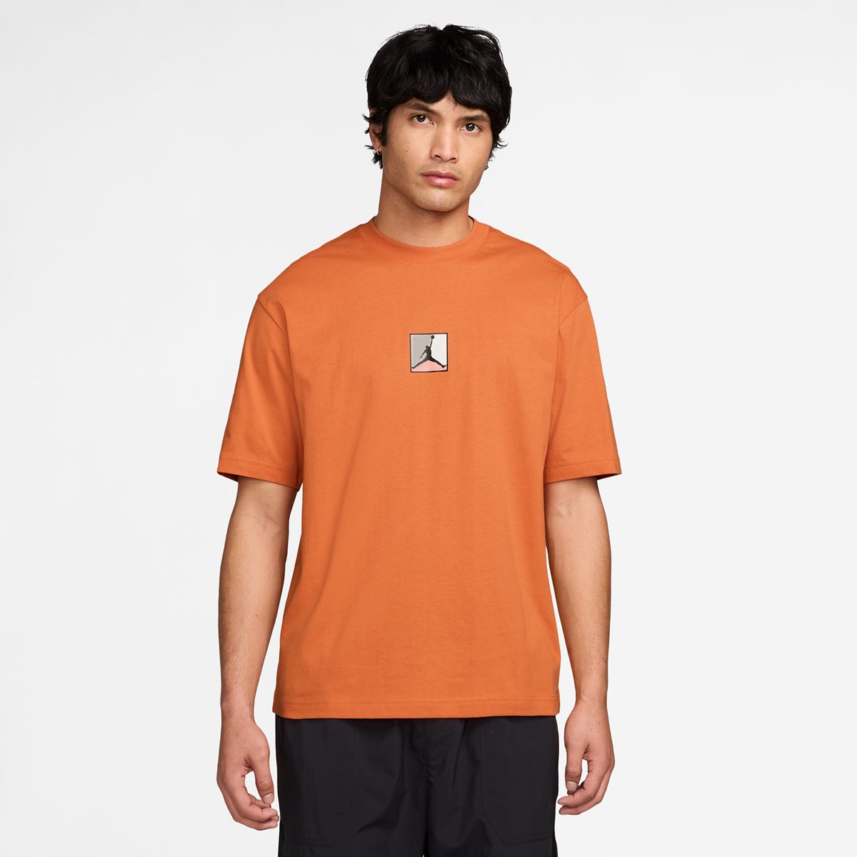 T-shirt de Homem Brooklyn Laranja-1