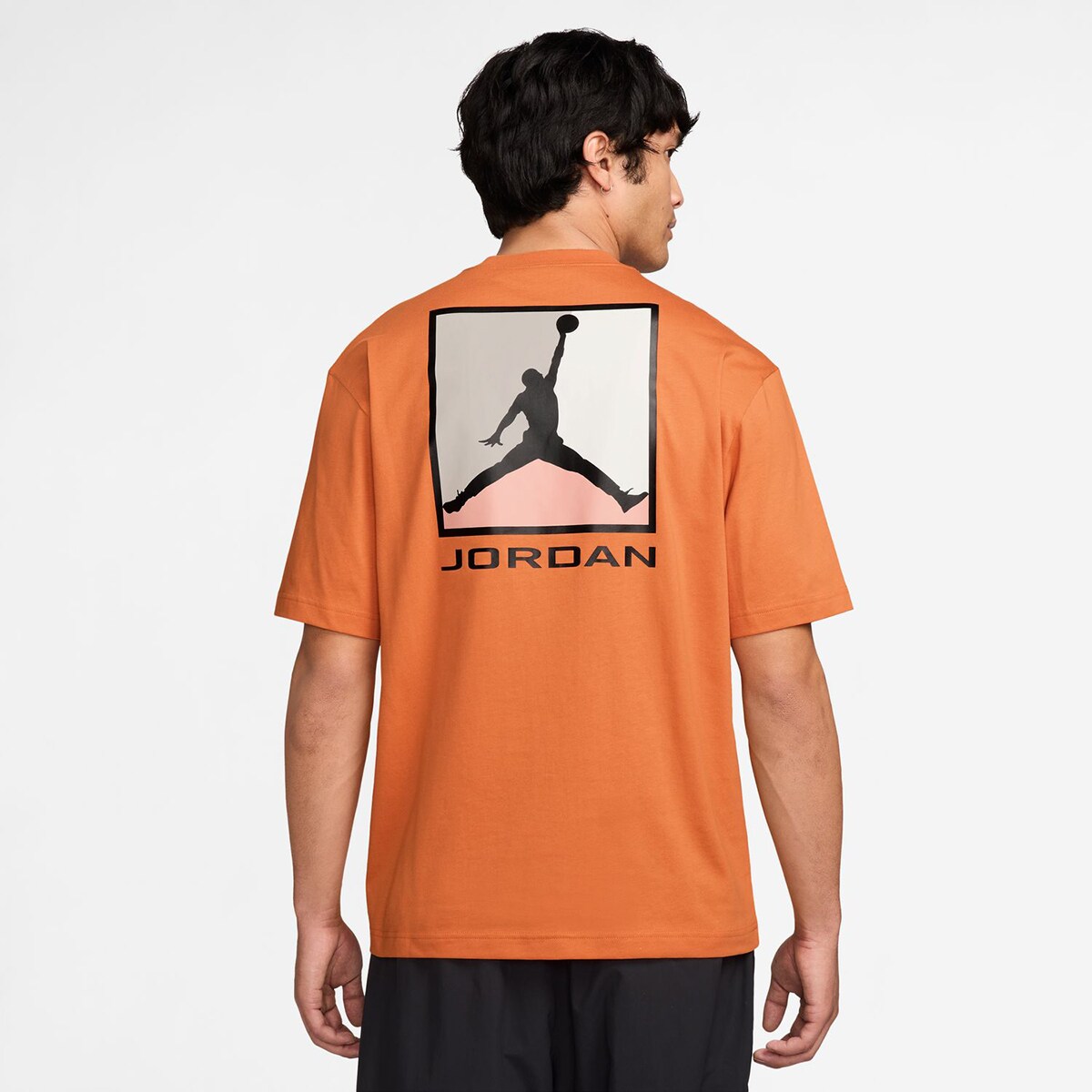 T-shirt de Homem Brooklyn Laranja-2
