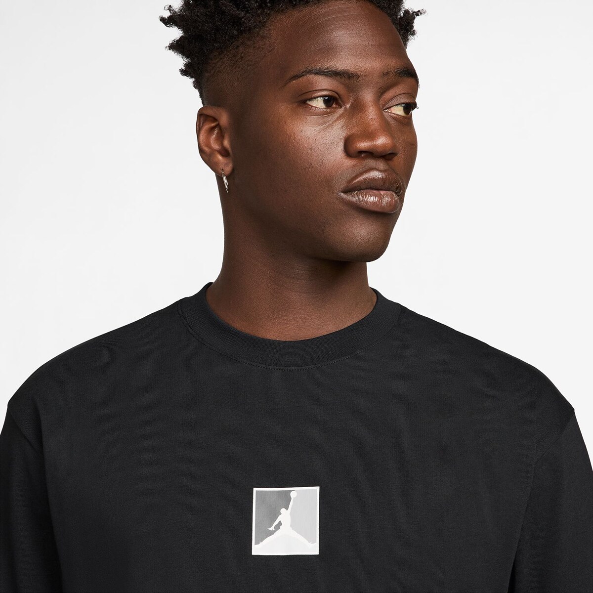 T-shirt de Homem Brooklyn Preto-3