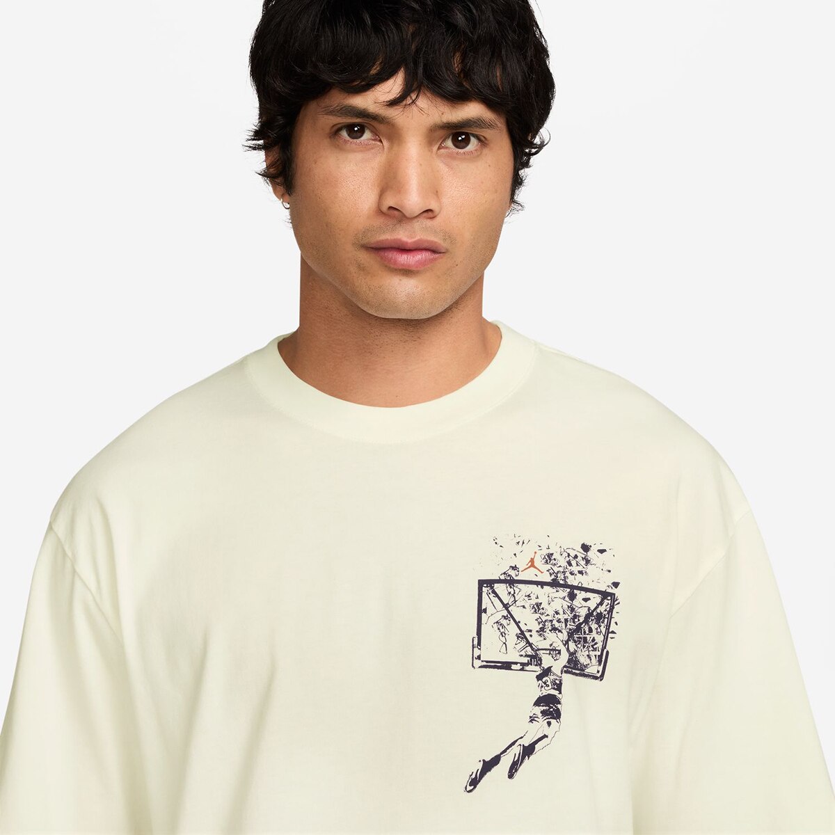T-shirt de Homem Brooklyn Branco-3