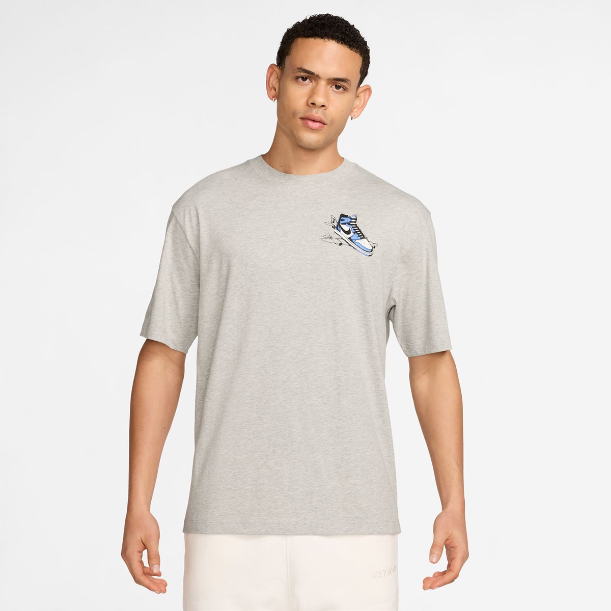 T-shirt de Homem AJ1 Preto-1