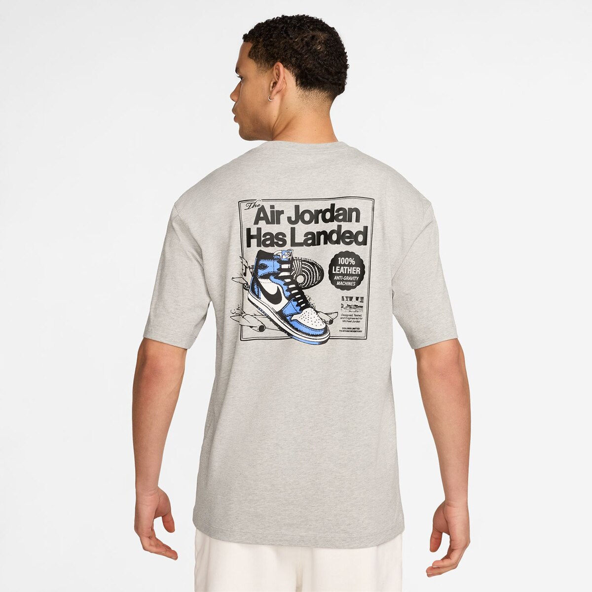T-shirt de Homem AJ1 Preto-2