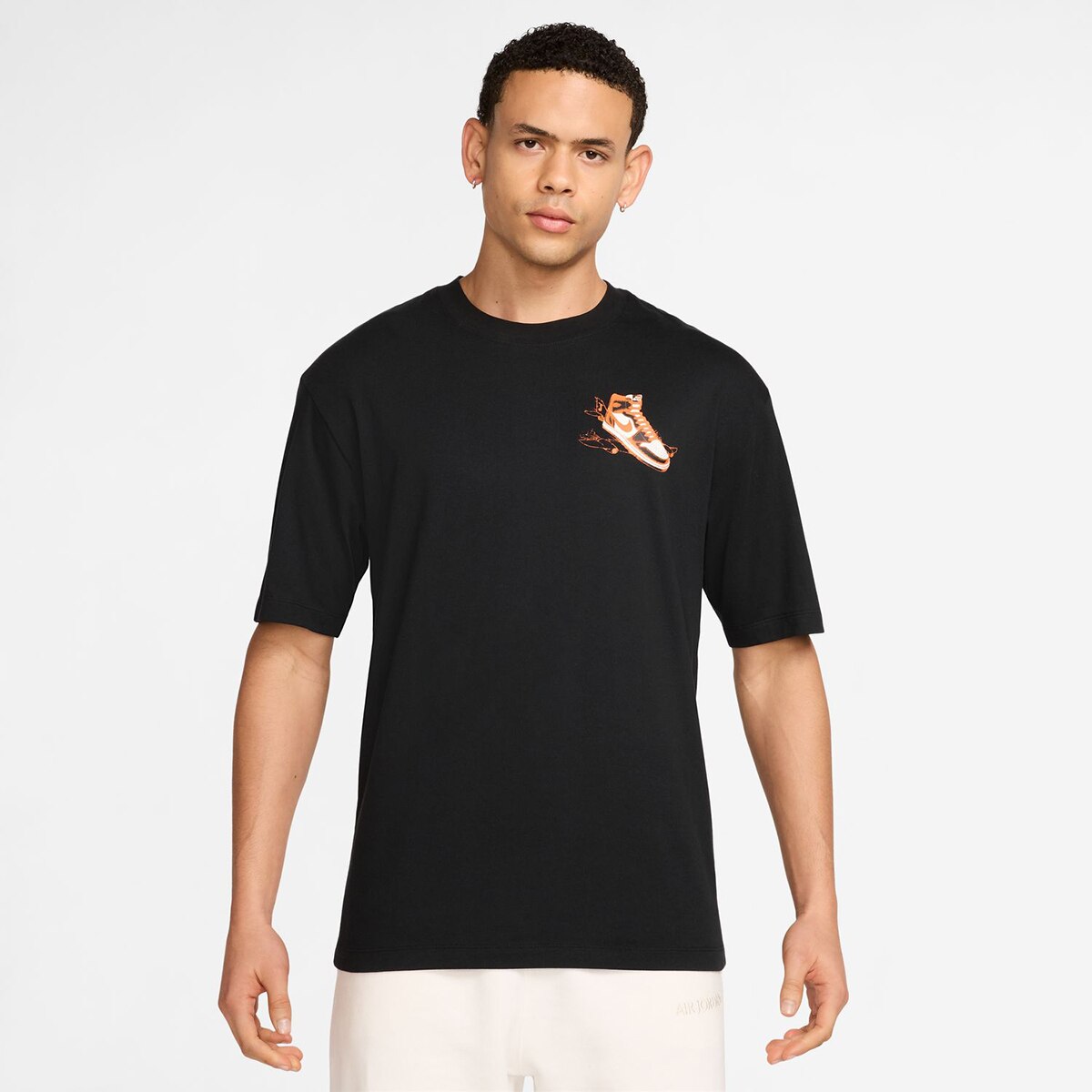 T-shirt de Homem AJ1 Preto-1