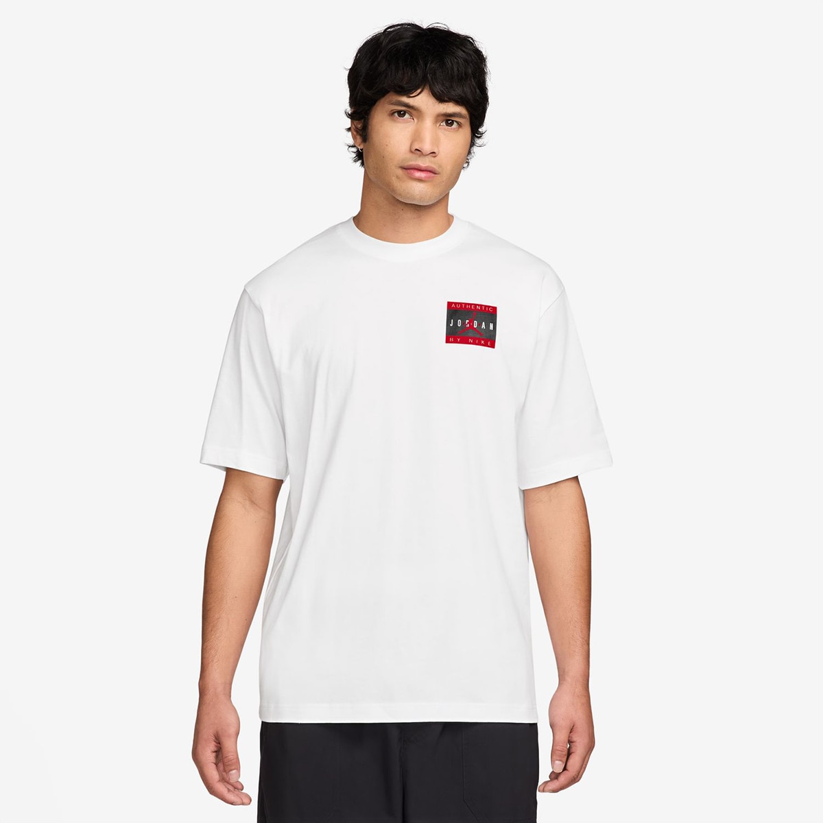 T-shirt de Homem Brand Branco-1