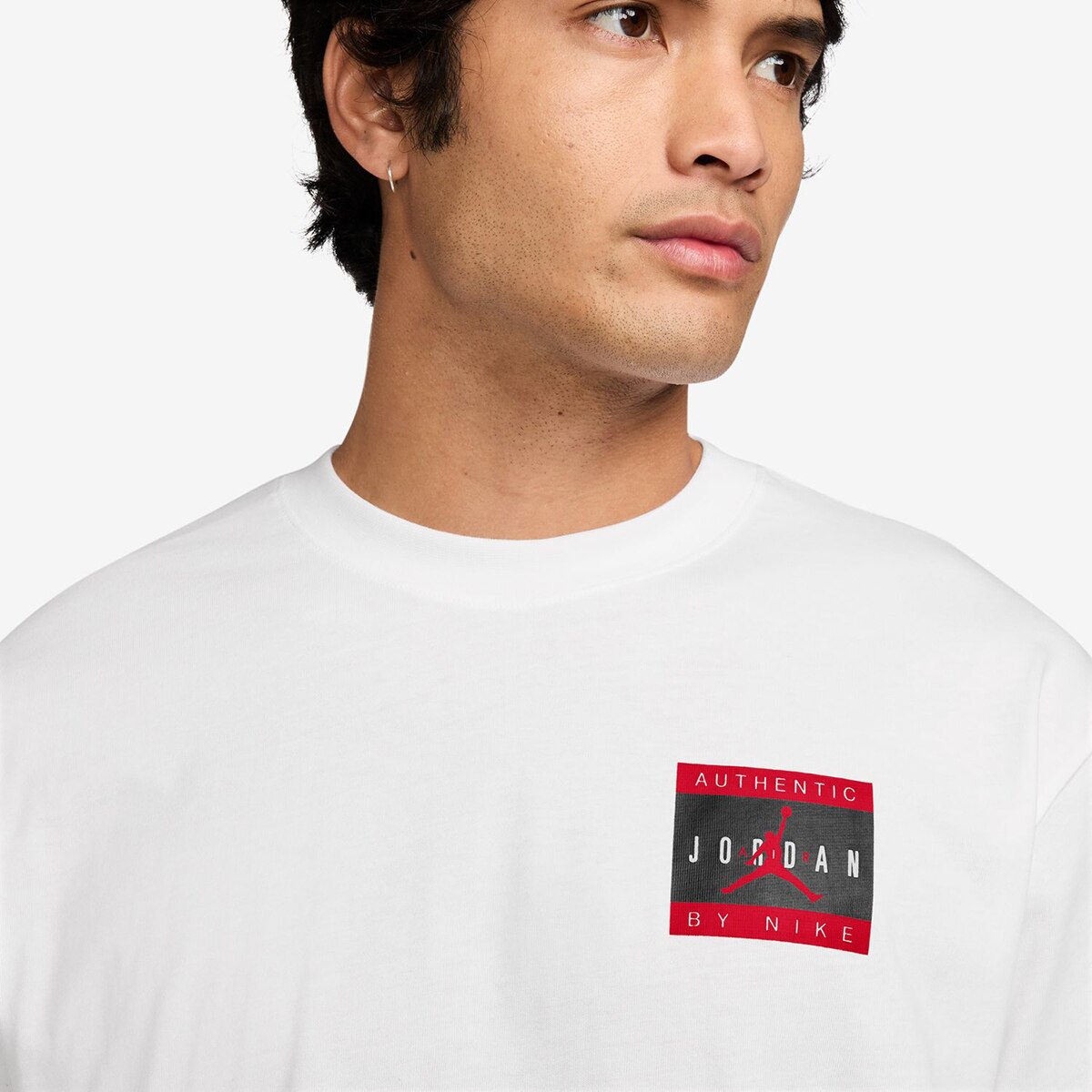 T-shirt de Homem Brand Branco-3