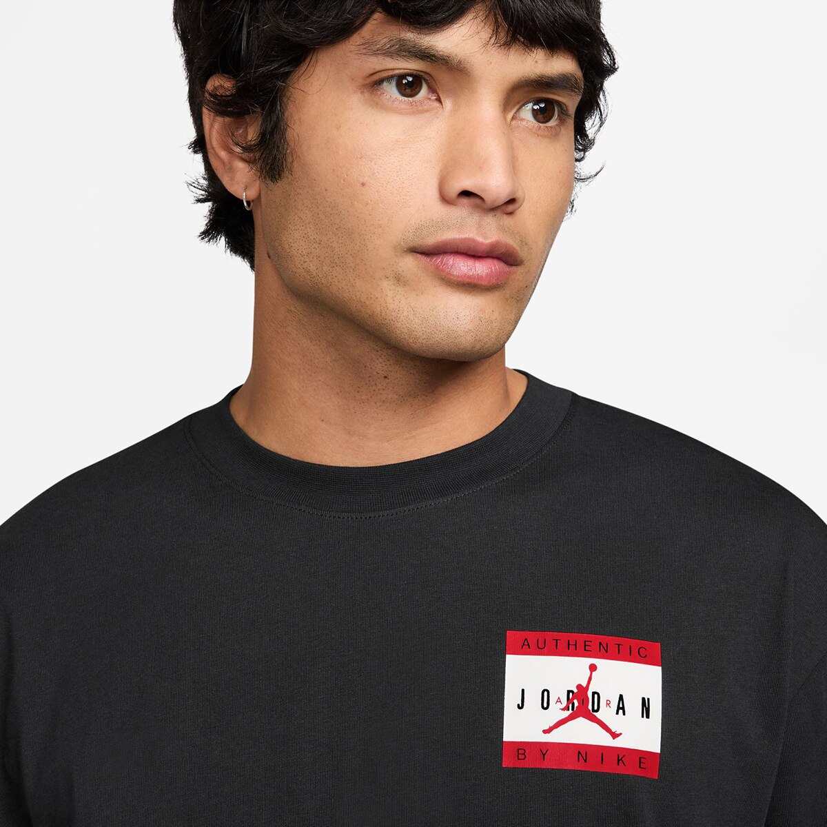T-shirt de Homem Brand Preto-3