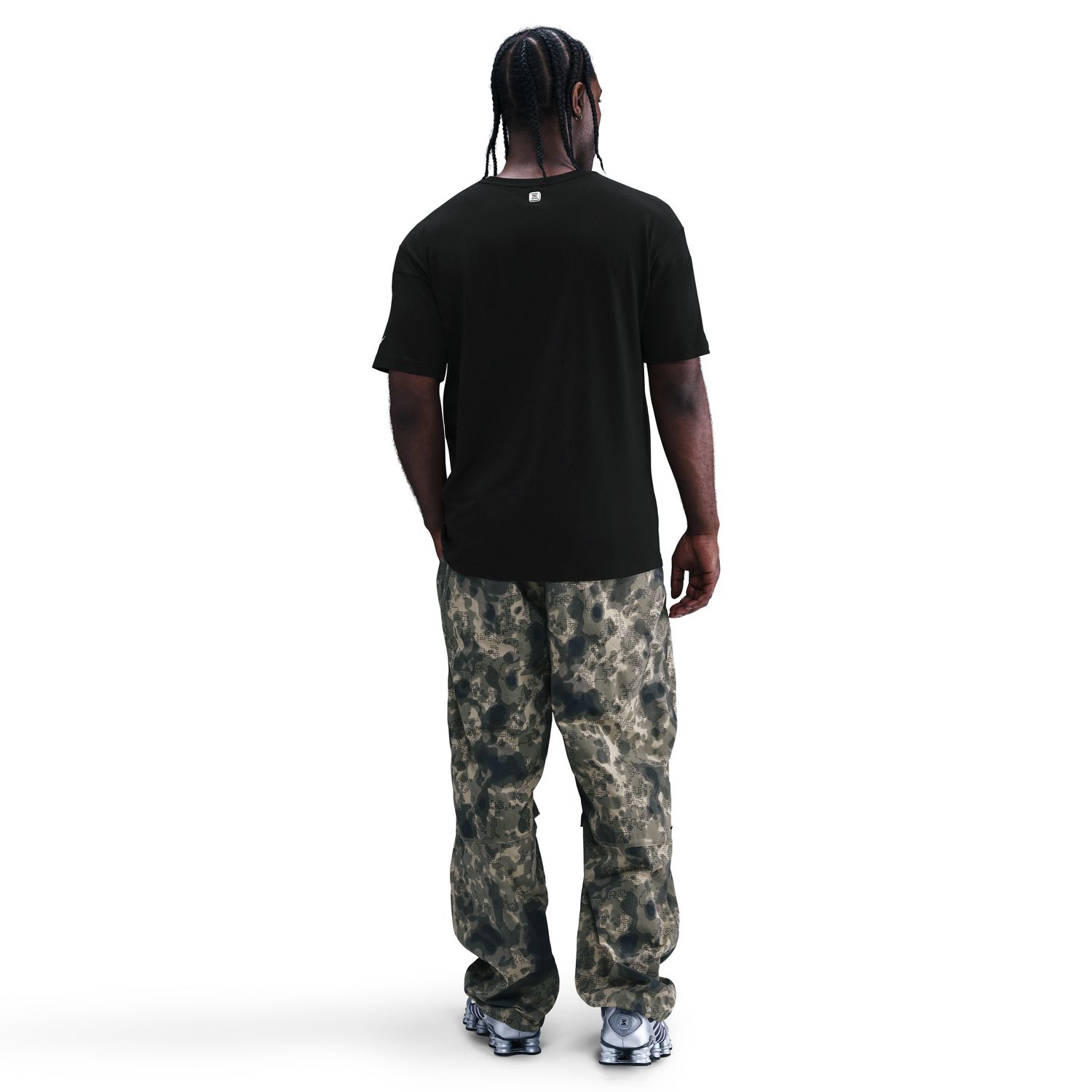 T-shirt de Homem Sportswear Shox Preto-2