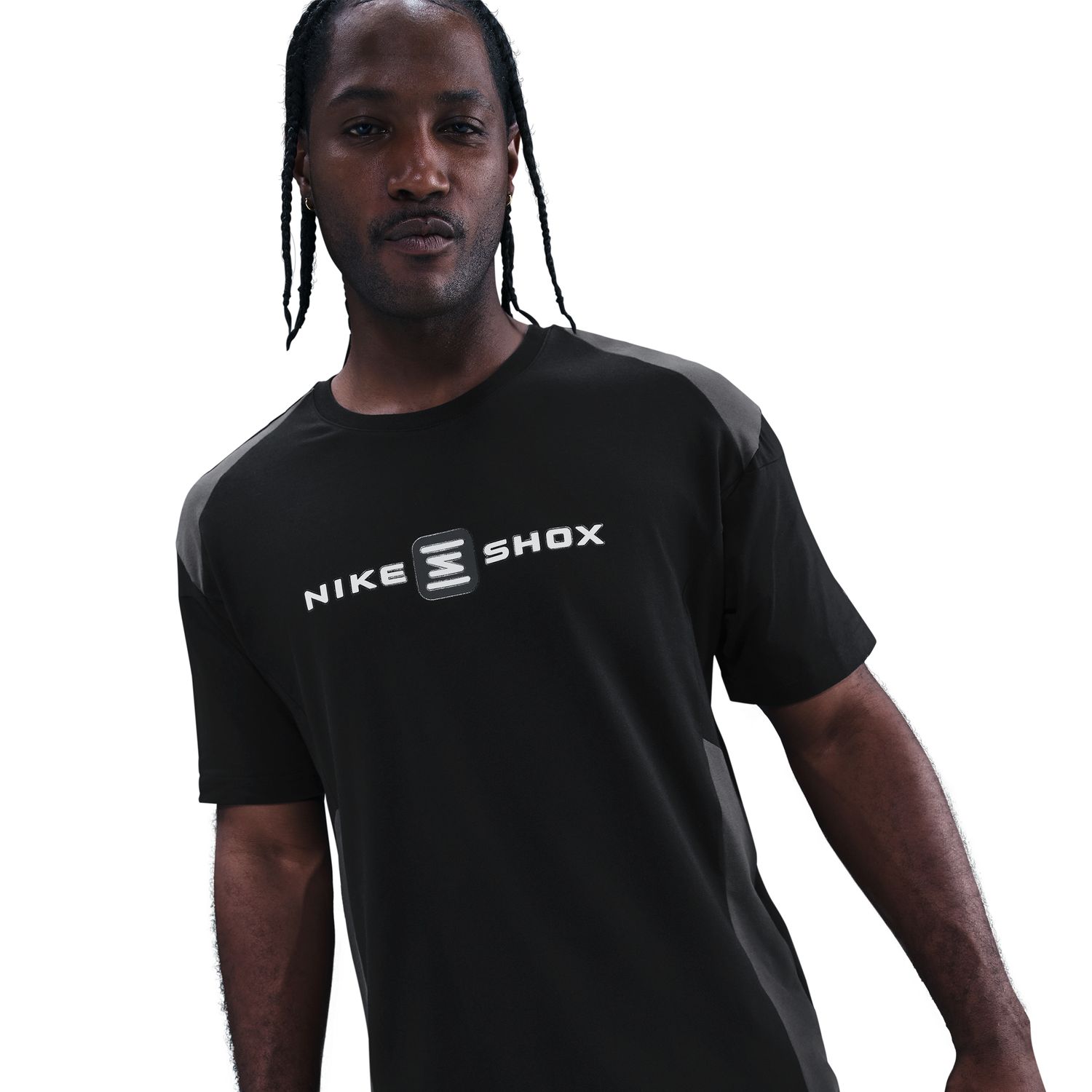 T-shirt de Homem Sportswear Shox Preto-3