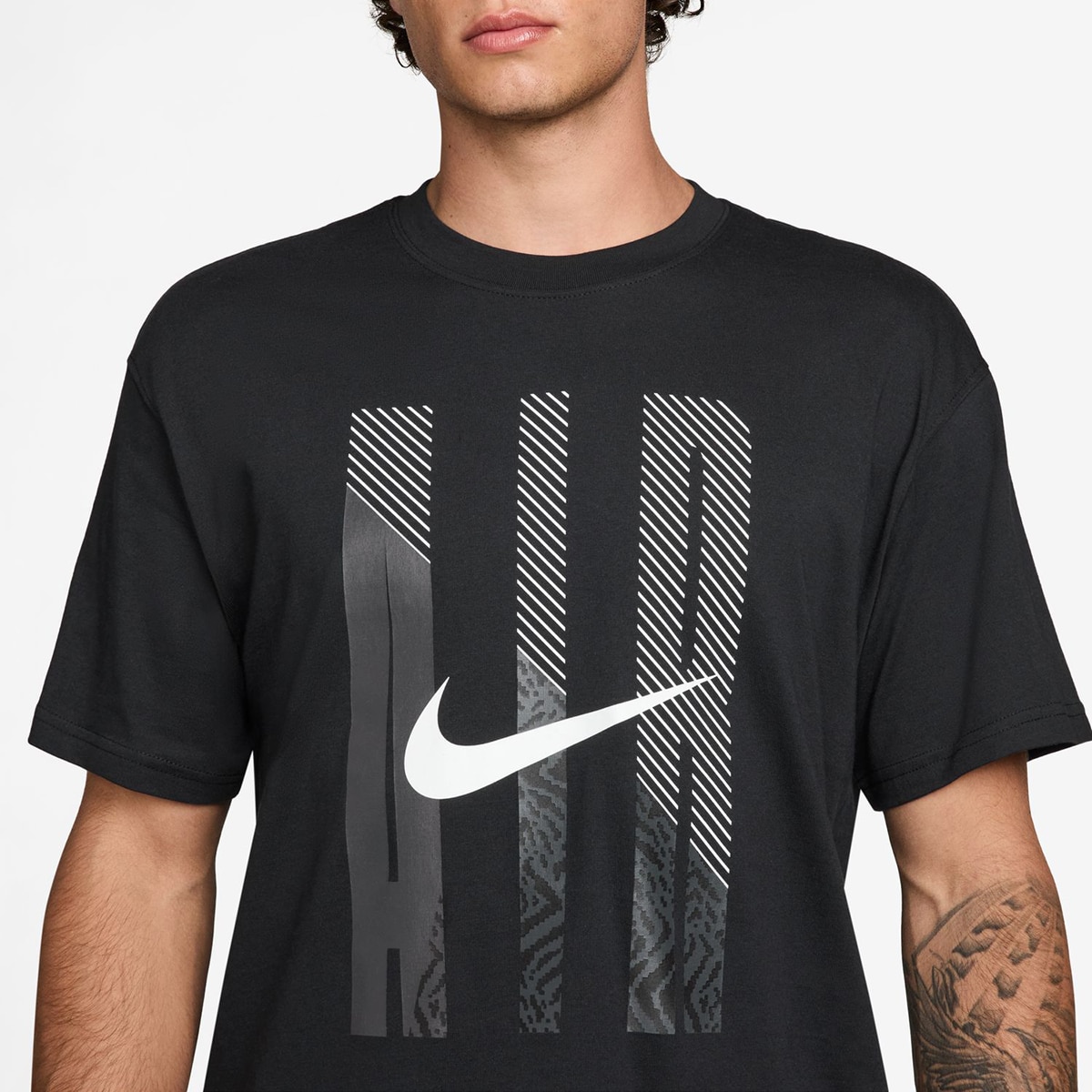 T-Shirt de Criança Sportswear Nike Preto-3