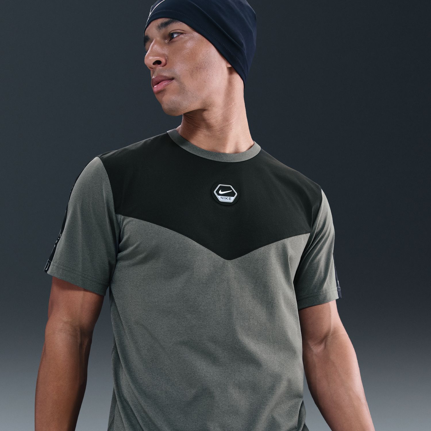 T-Shirt de Criança Sportswear Nike Cinzento-1