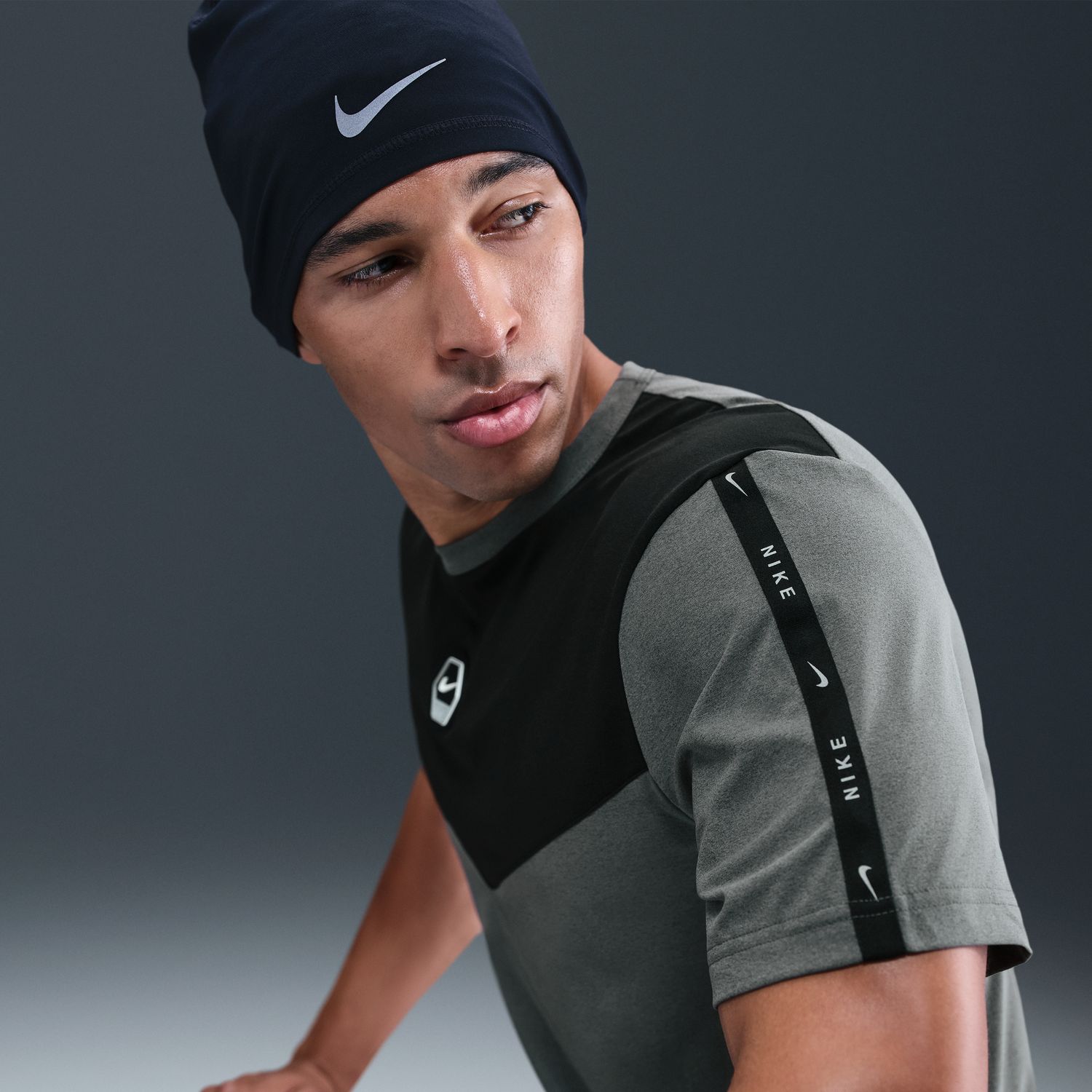T-Shirt de Criança Sportswear Nike Cinzento-2