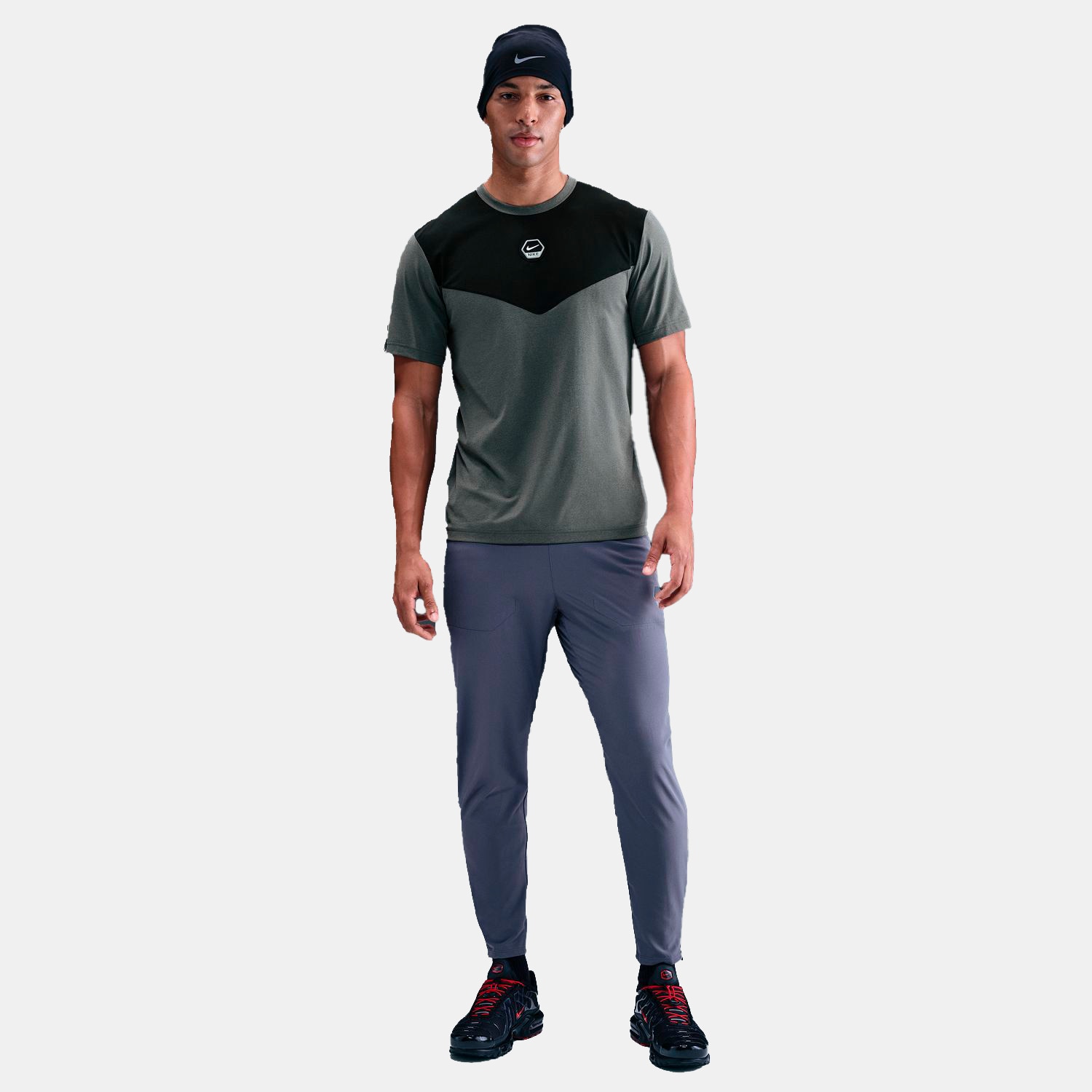 T-Shirt de Criança Sportswear Nike Cinzento-4