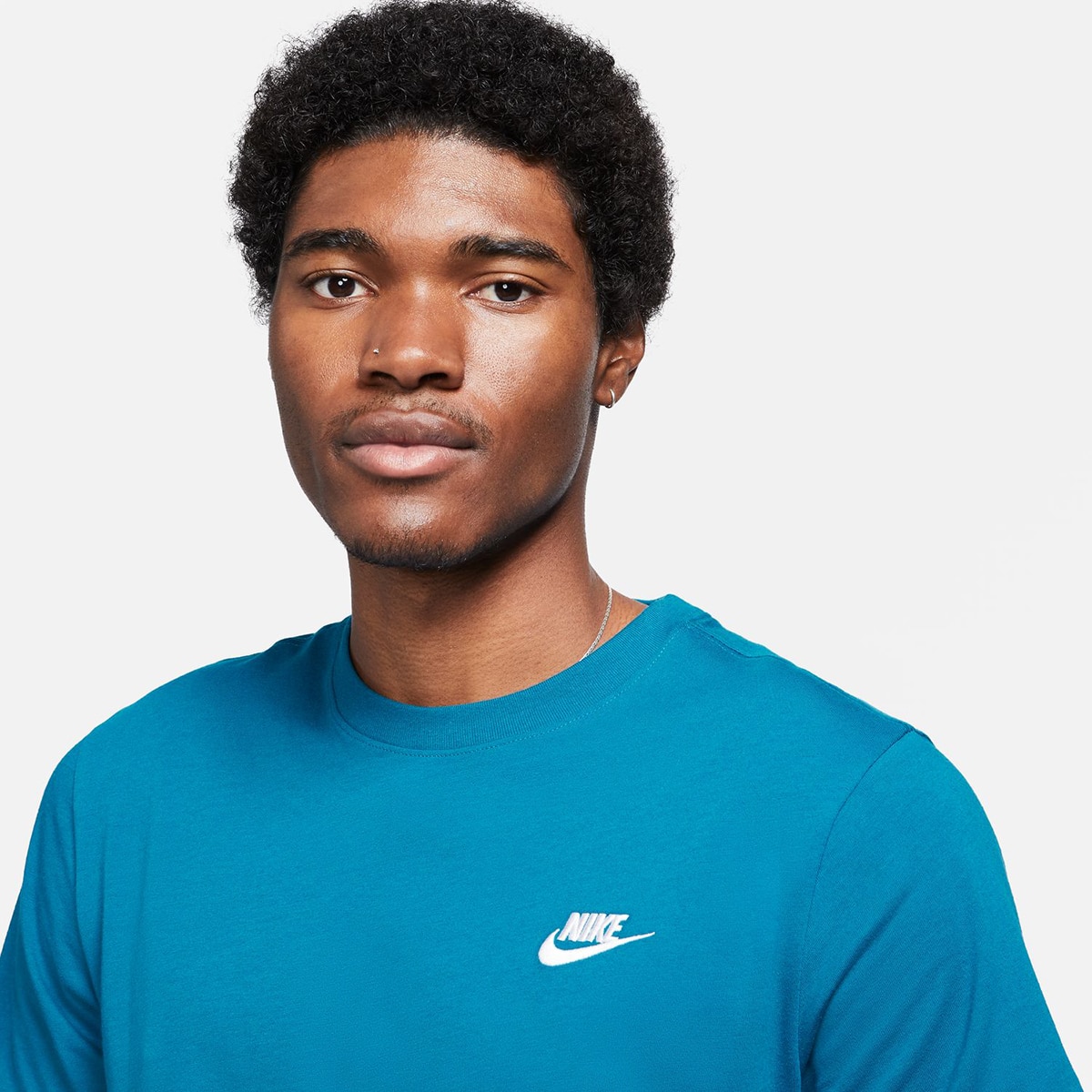 T-shirt de homem Sportswear Club Nike Verde-3