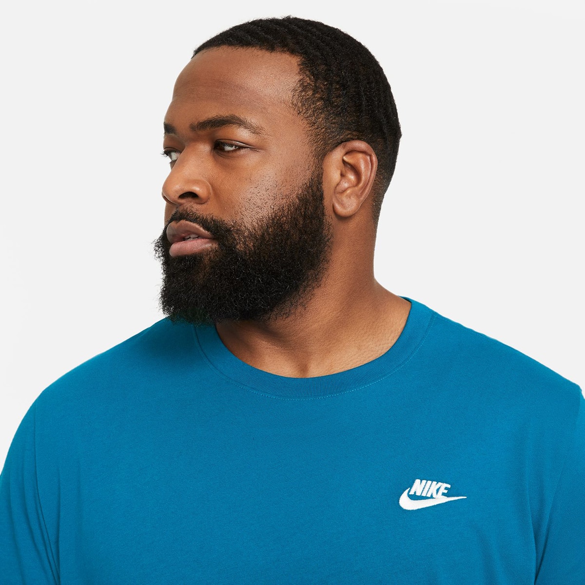 T-shirt de homem Sportswear Club Nike Verde-6