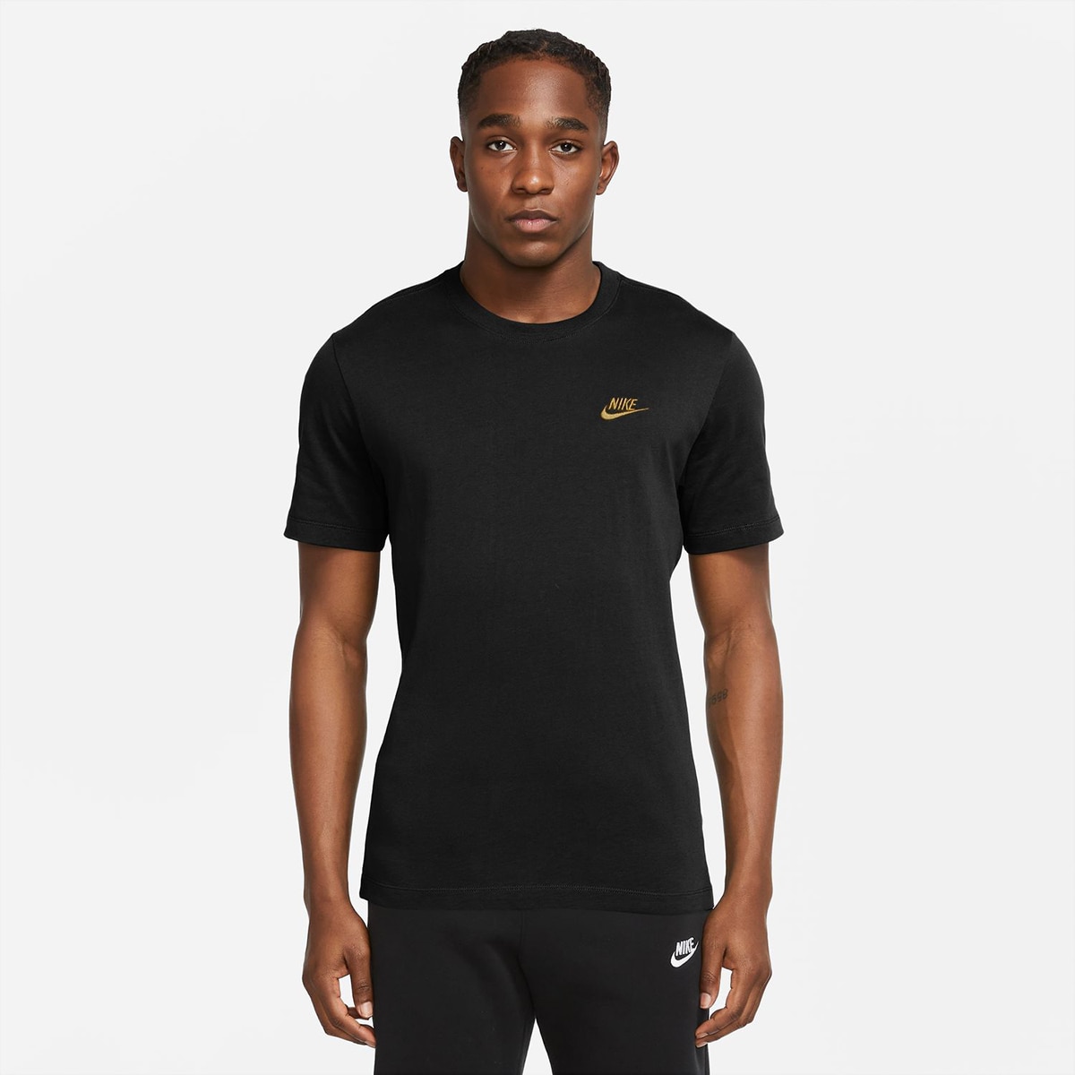 T-shirt de homem Sportswear Club Nike Preto-1