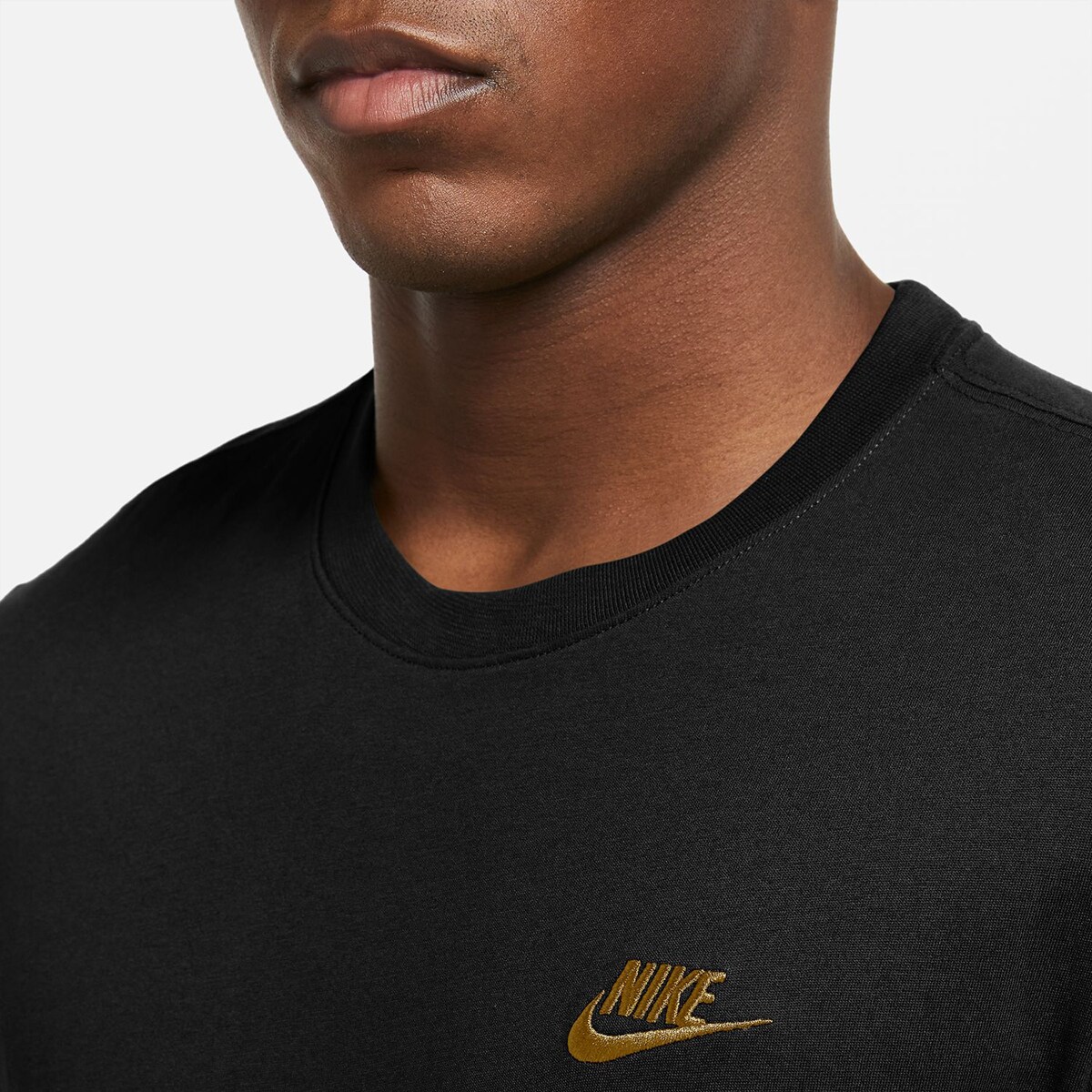 T-shirt de homem Sportswear Club Nike Preto-3