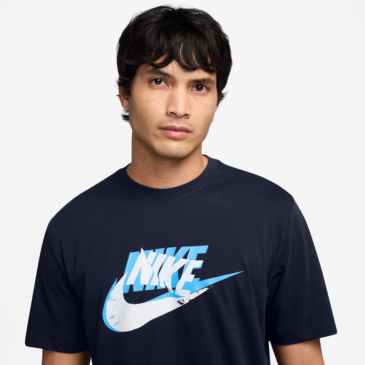 T-Shirt de Criança Sportswear Nike Azul-escuro-3
