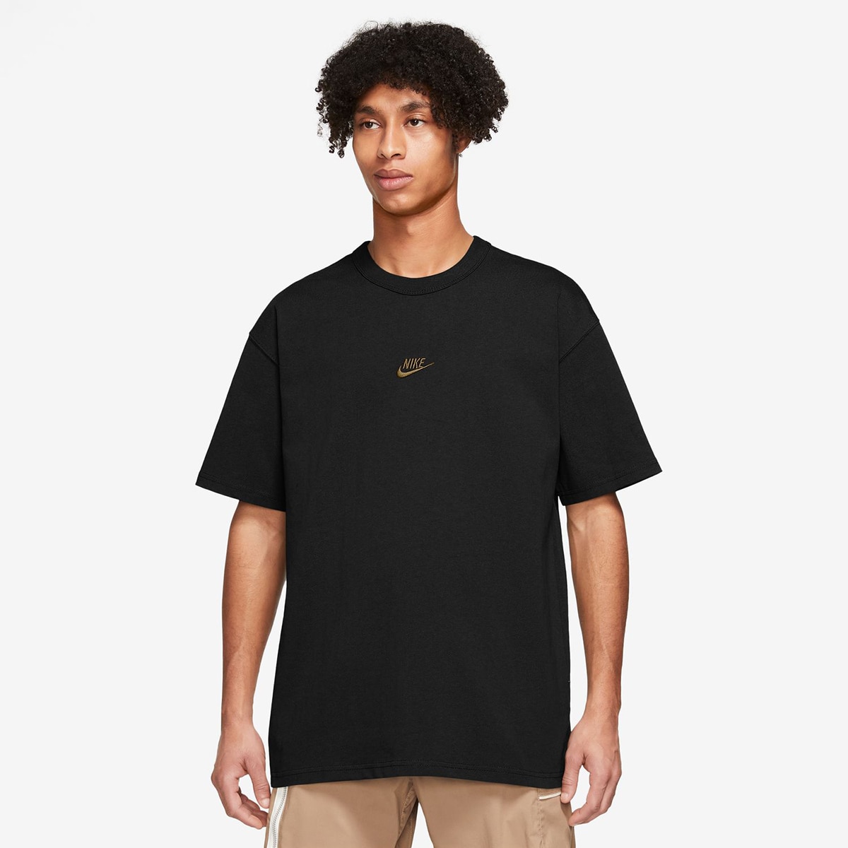T-Shirt de Homem Sportswear Premium Essentials Preto-1