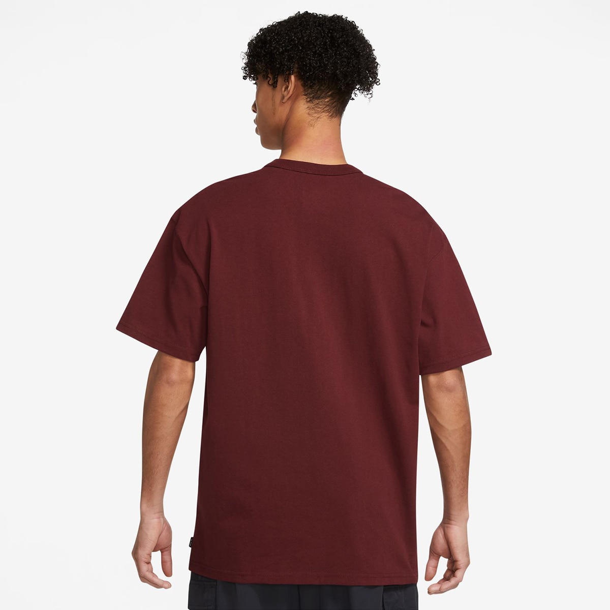 T-Shirt de Homem Sportswear Premium Essentials Bordeaux-2