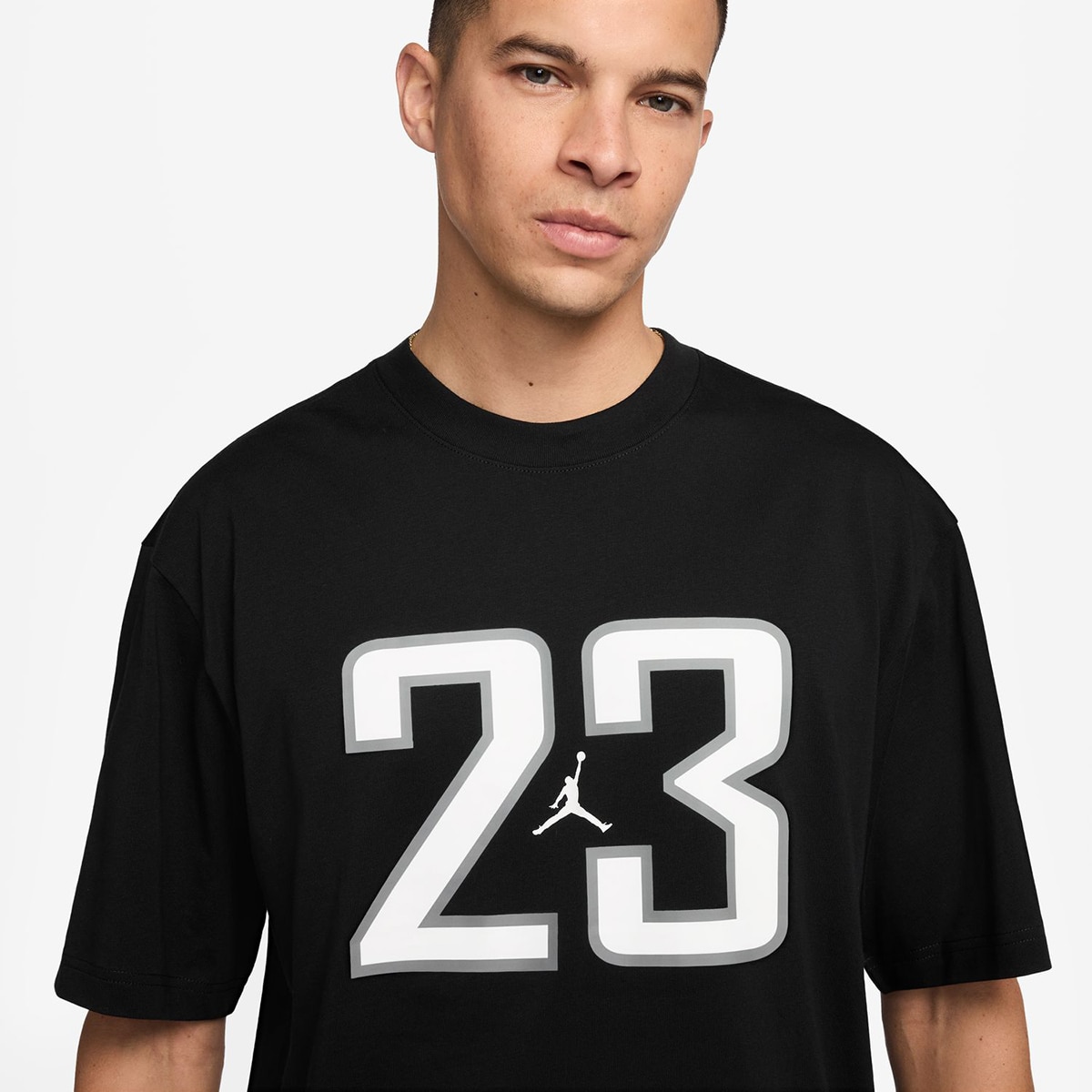 T-shirt de Homem Brooklyn 23 Preto-3