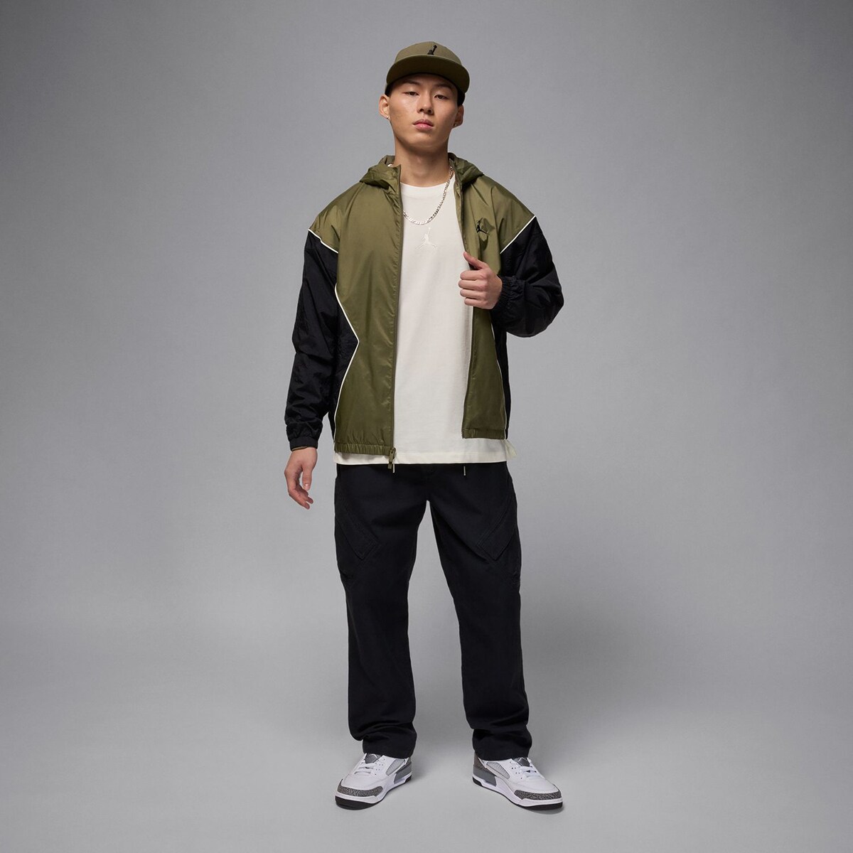 T-shirt de Homem Flight Essentials Bege-4