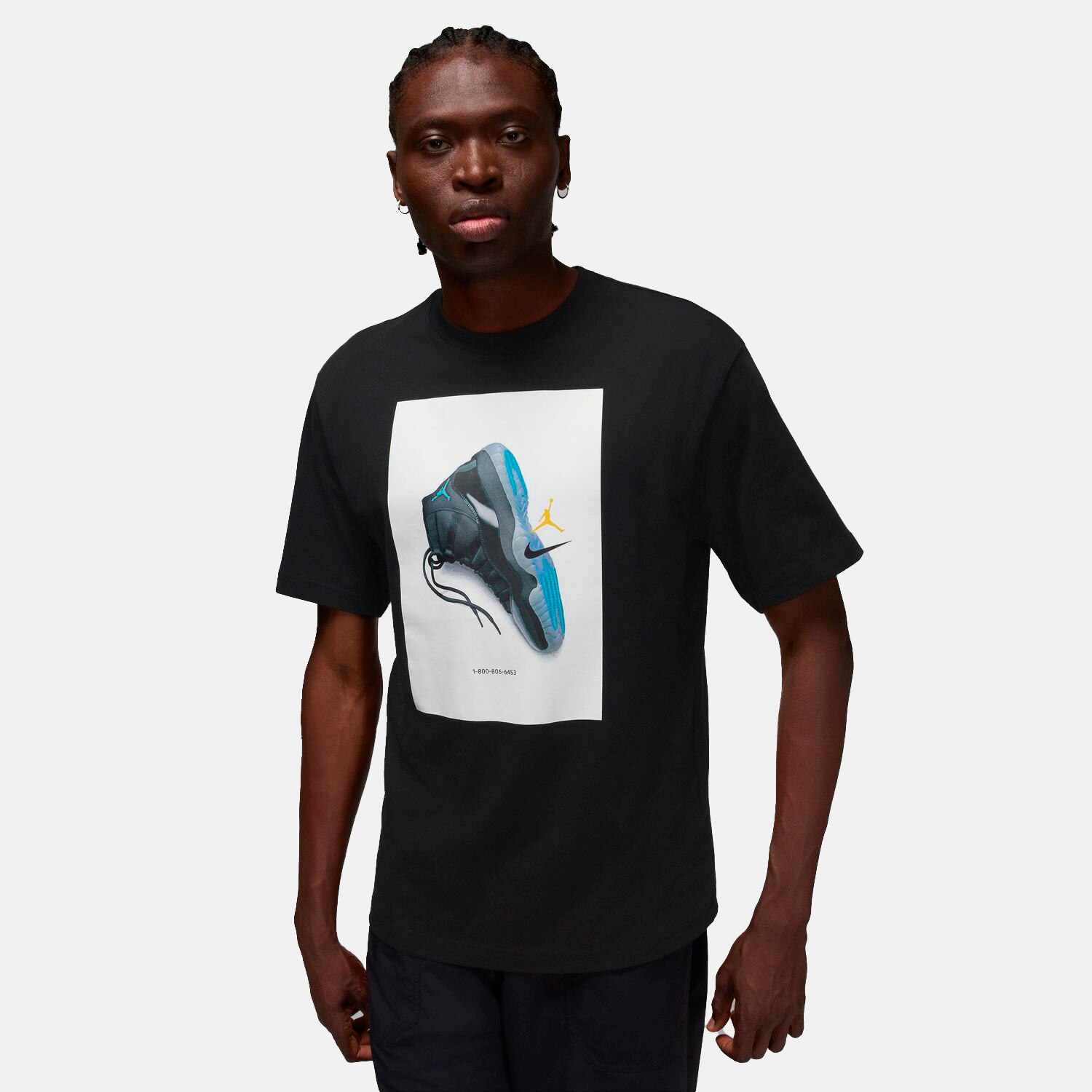 T-shirt de Homem Brooklyn Preto-1
