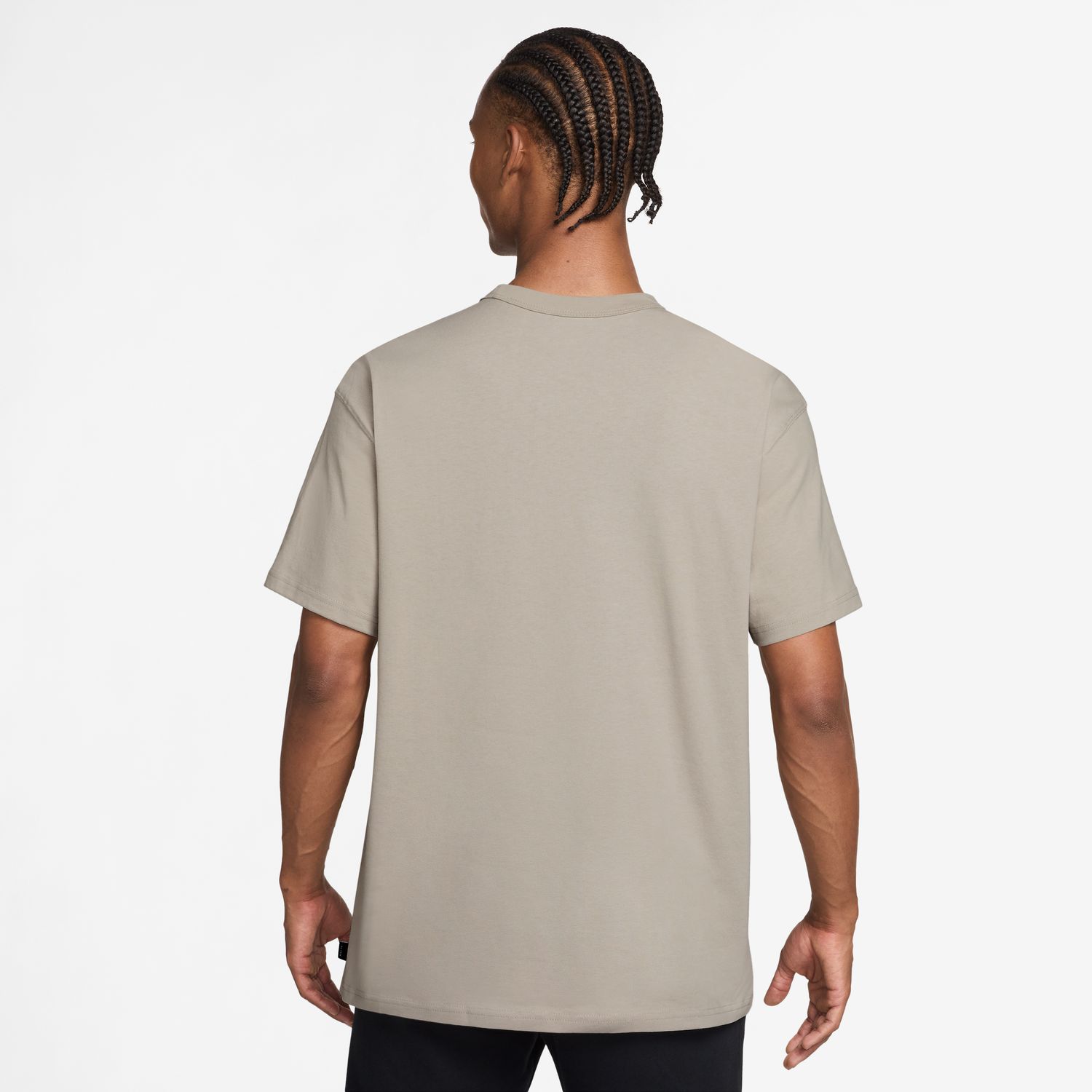 T-Shirt de Homem Sportswear Premium Essentials Bege-2