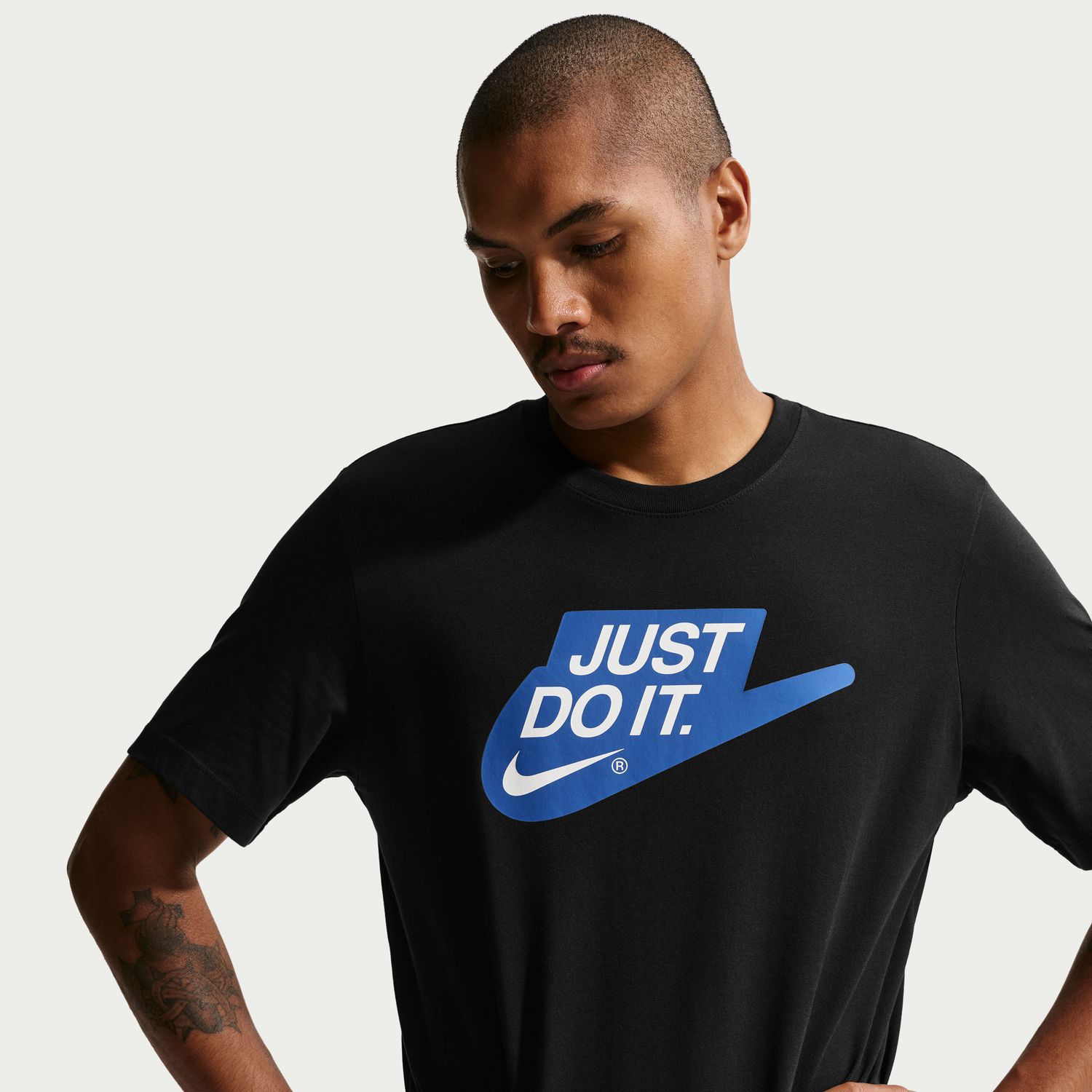 T-Shirt de Criança Sportswear Nike Preto-5