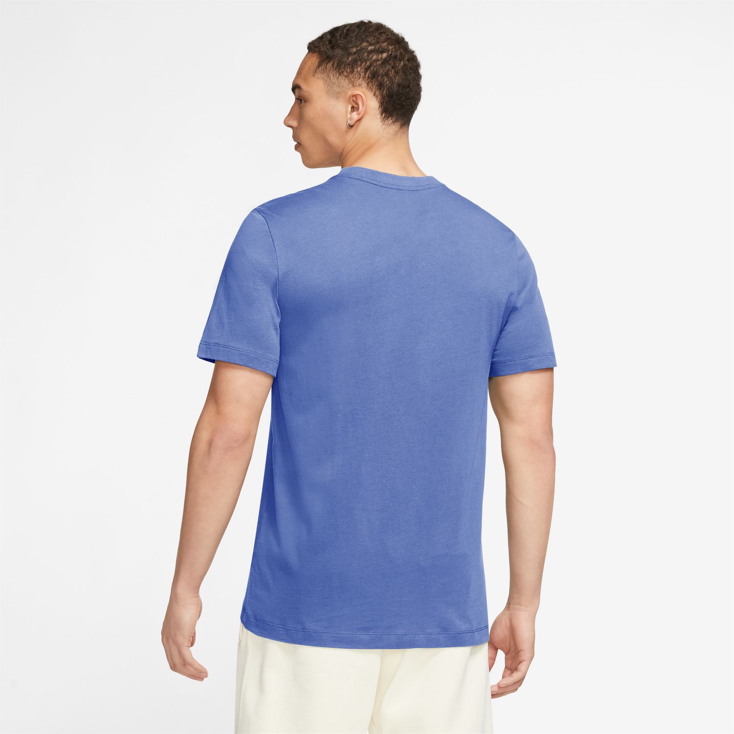 T-shirt de homem Sportswear Club Nike Azul-2