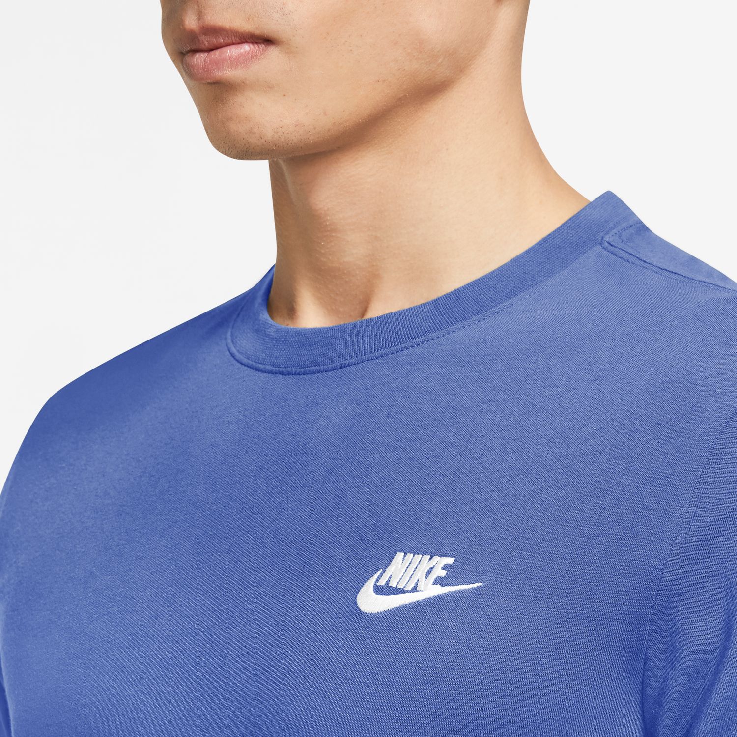 T-shirt de homem Sportswear Club Nike Azul-3