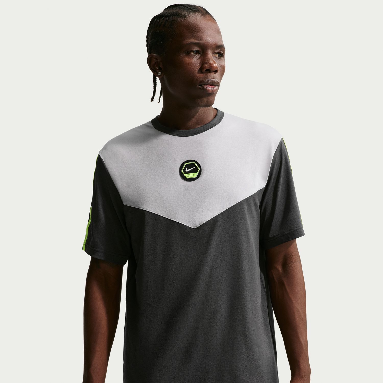T-shirt de Homem Sportswear City Side Cinzento-1
