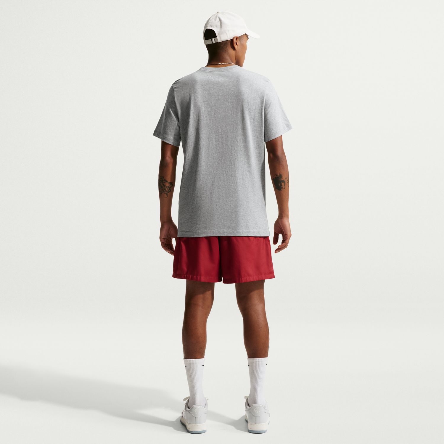 T-Shirt de Criança Sportswear Nike Cinzento-2