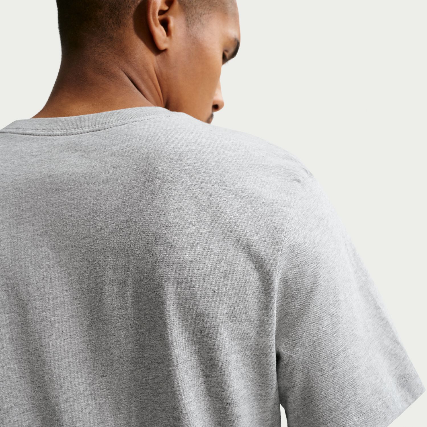 T-Shirt de Criança Sportswear Nike Cinzento-4