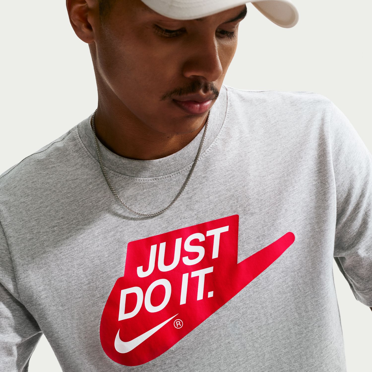T-Shirt de Criança Sportswear Nike Cinzento-5