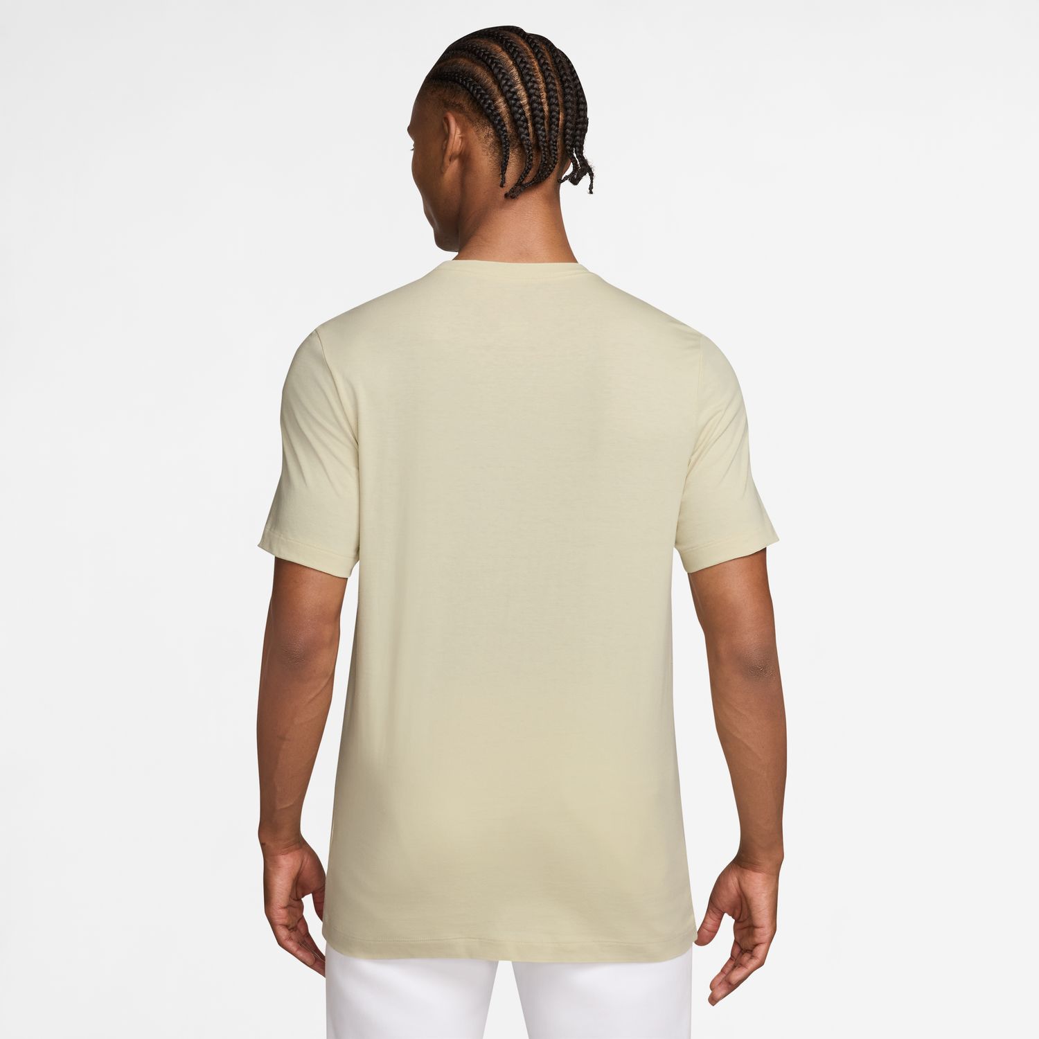 T-shirt Casual de Homem Sportswear Club Men's Castanho-2
