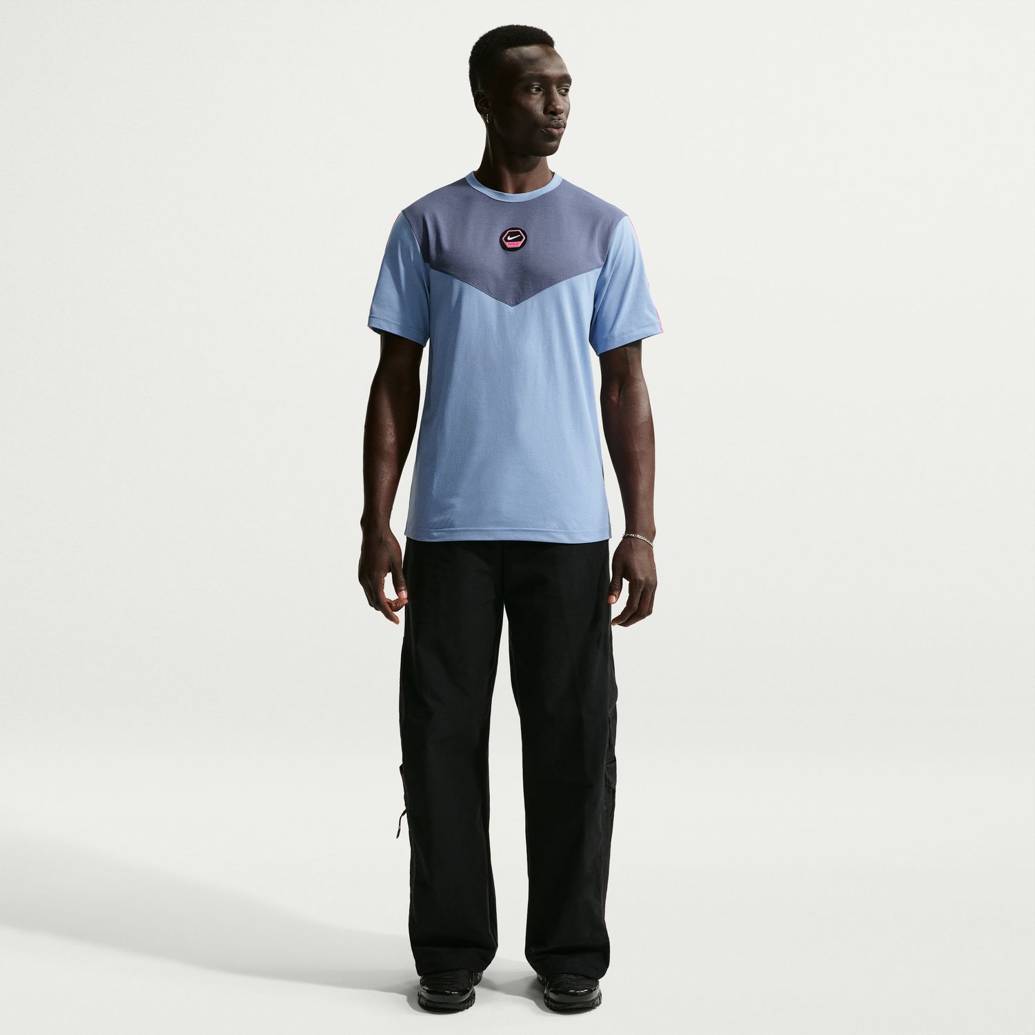 T-shirt de Homem Sportswear City Side Azul-3