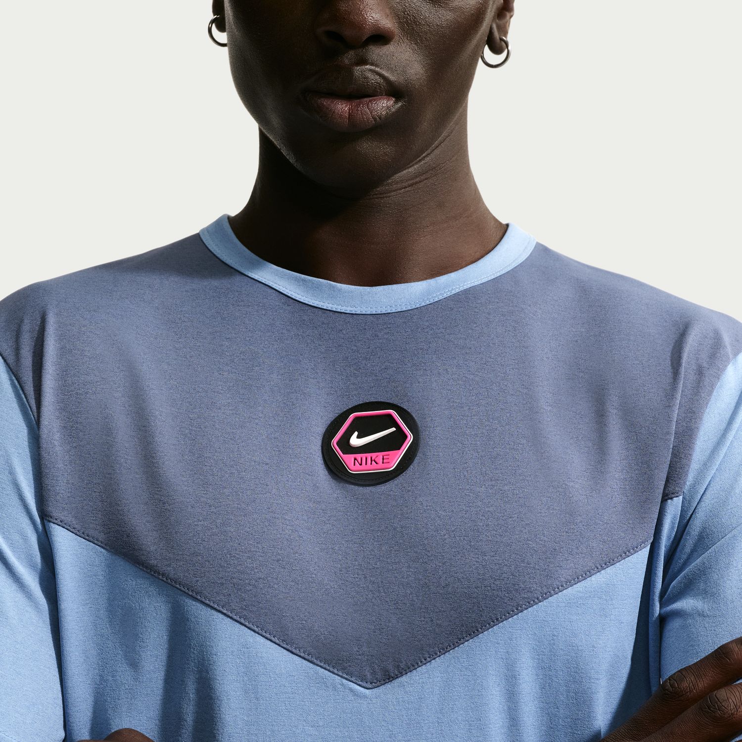 T-shirt de Homem Sportswear City Side Azul-5