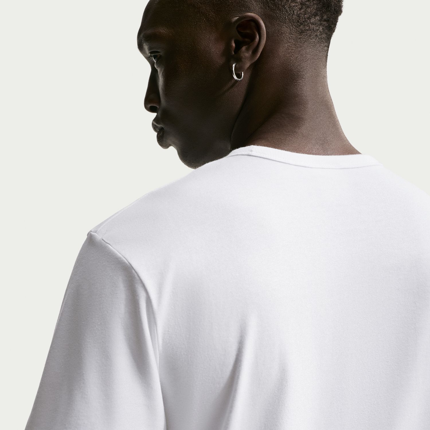 T-Shirt de Criança Sportswear Nike Branco-4