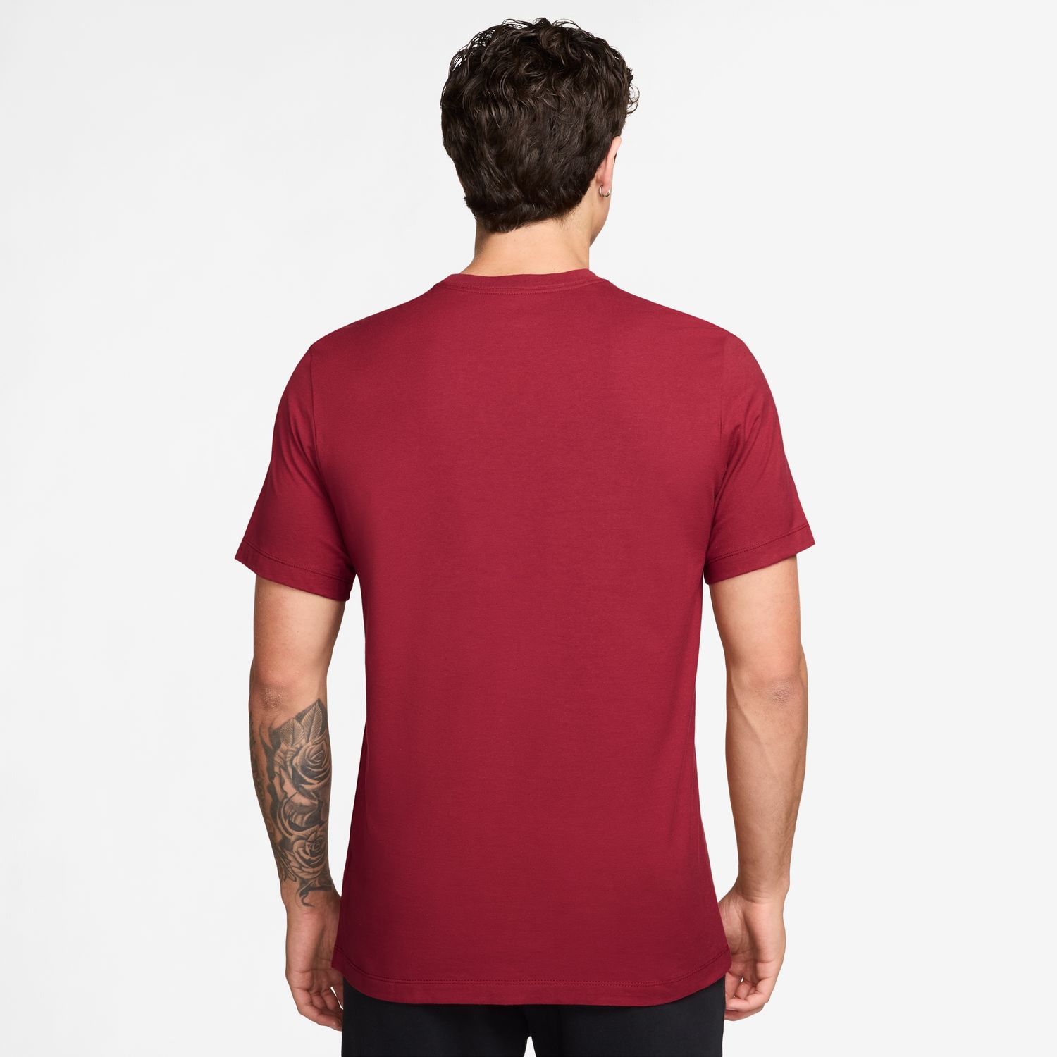 T-shirt de homem Sportswear Swoosh Nike Vermelho-2