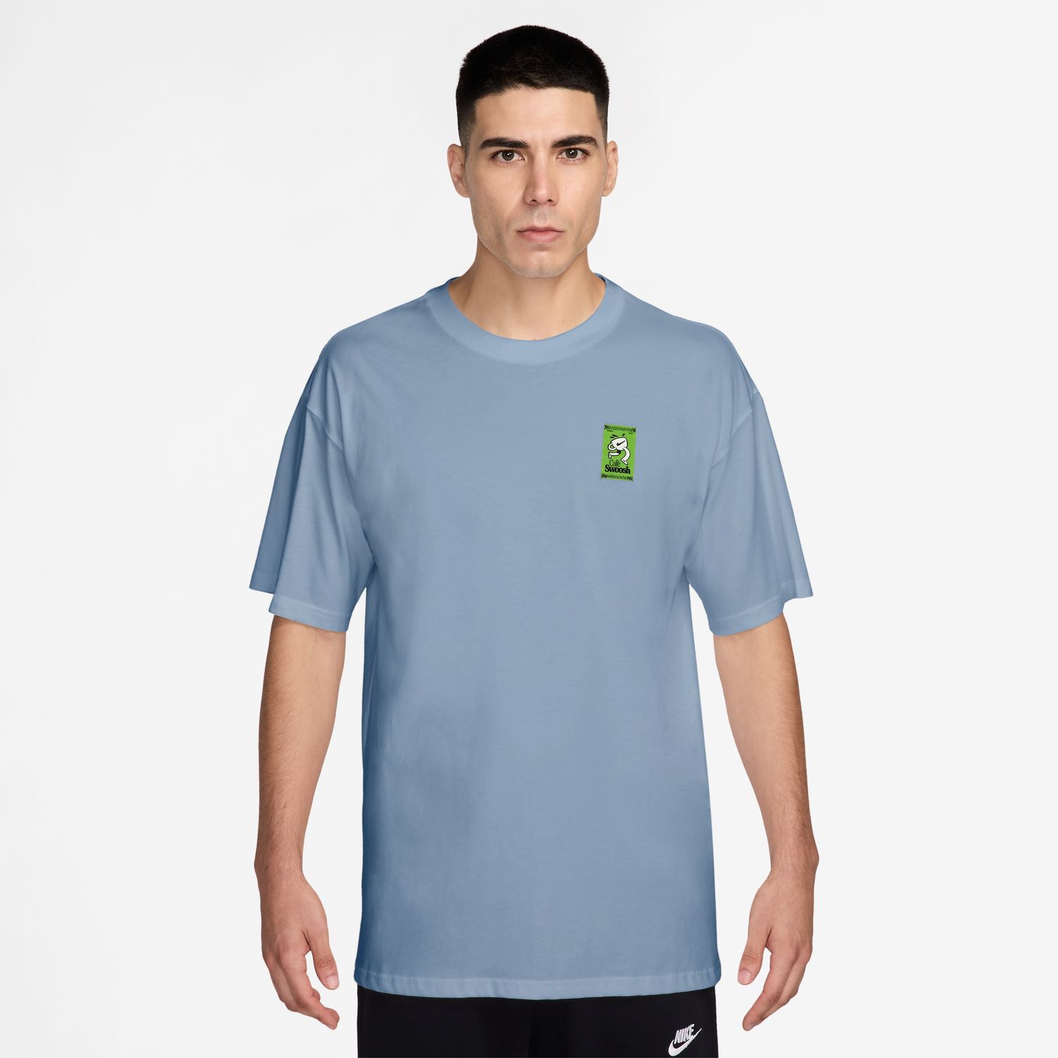 T-Shirt de Criança Sportswear Nike Azul-1