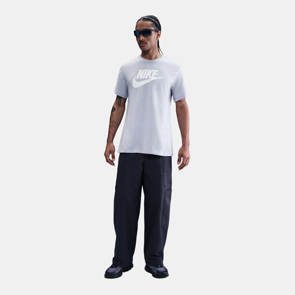 T-shirt de Homem Sportswear Icon Futura Cinzento-3