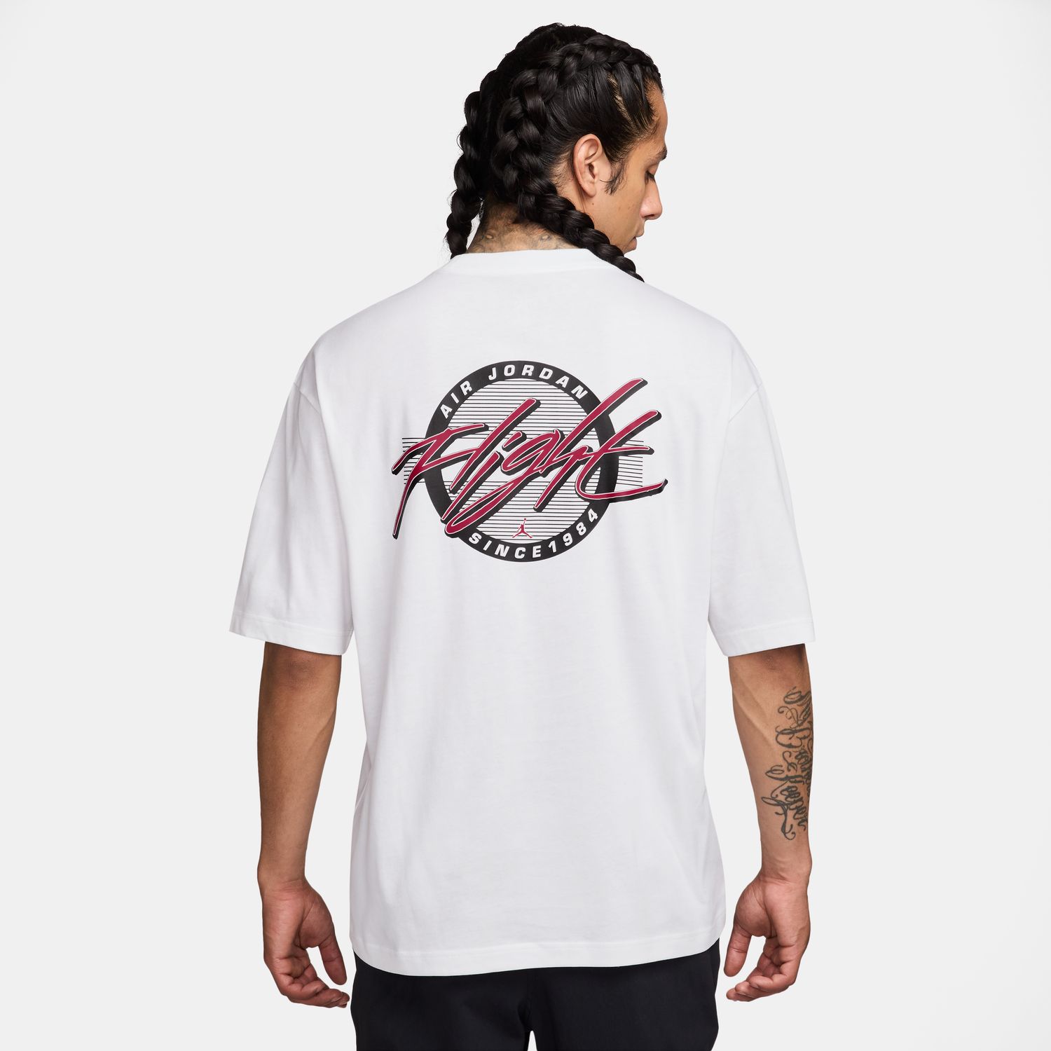 T-shirt de Homem Flight Branco-2